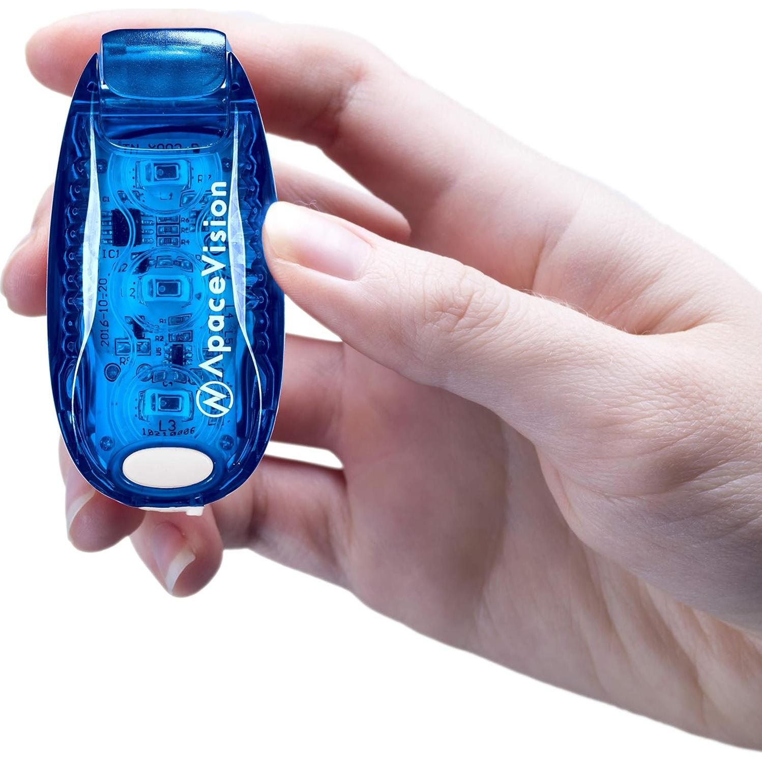 Luces de Seguridad LED Apace EverLightFX Recargables USB - 2 Piezas