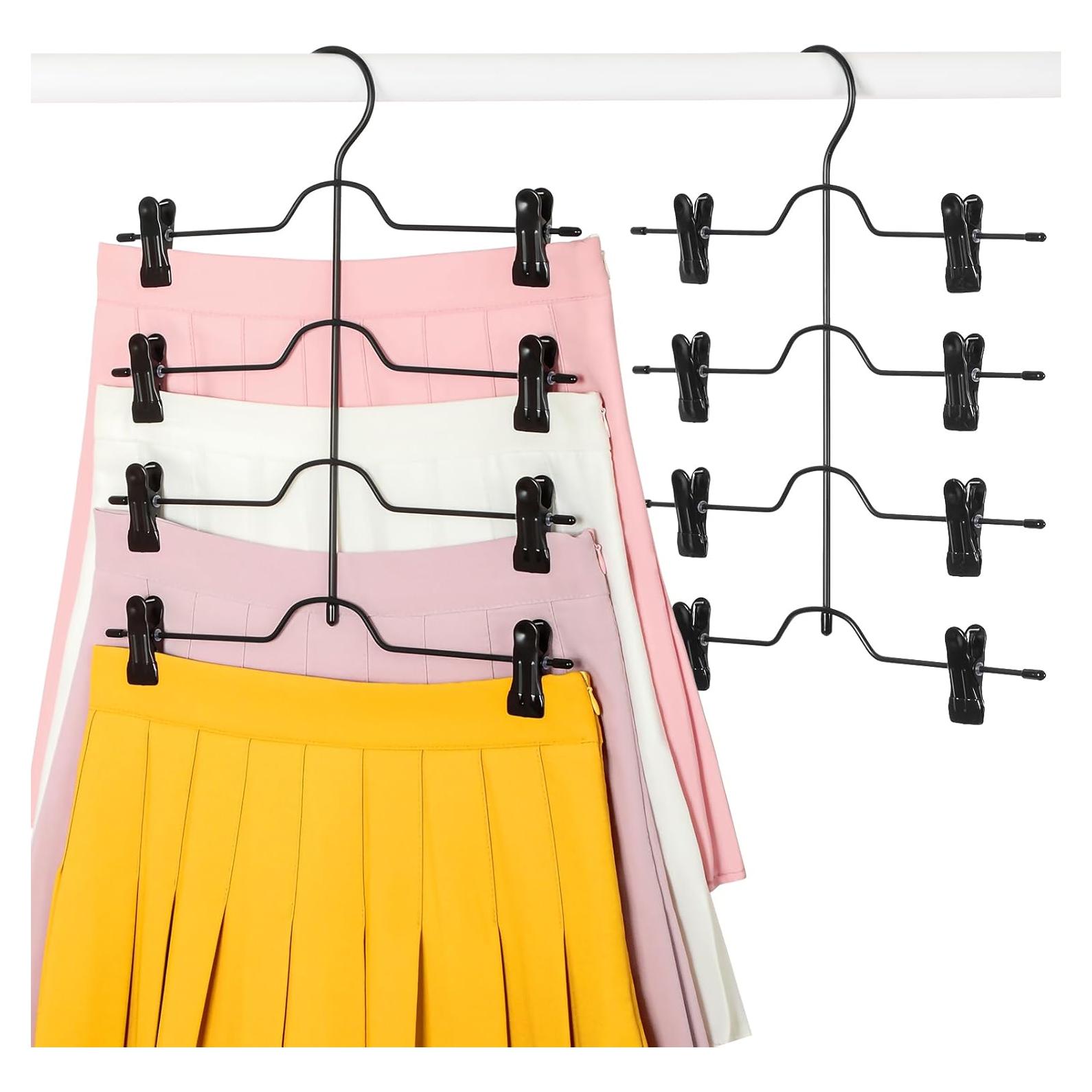 Colgador de Pantalones Ahorra Espacio Topia CT73B - 2 Pack