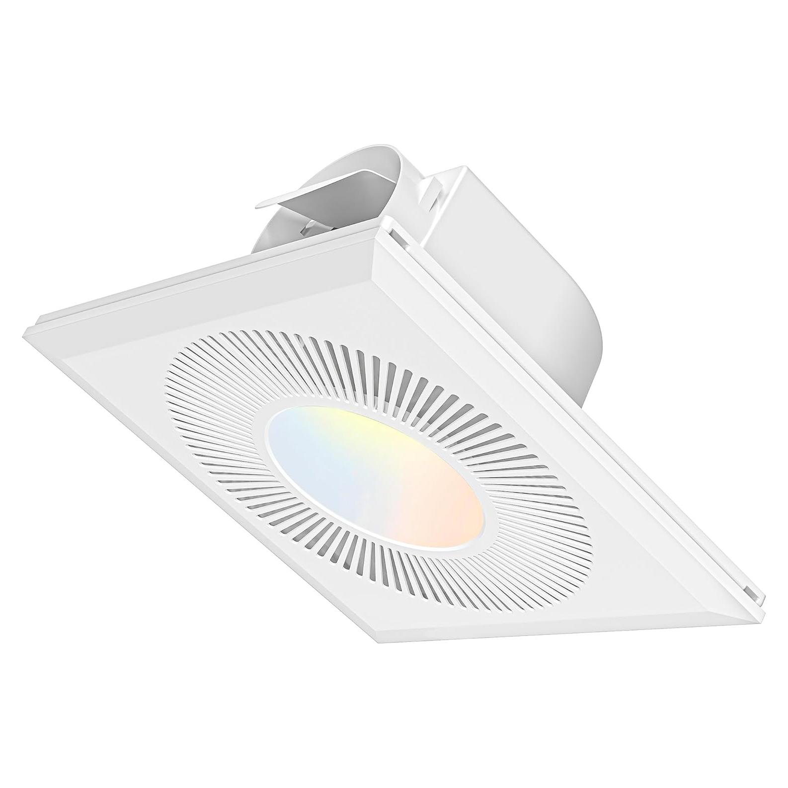Ventilador Extractor de Baño con Luz LED FWASTT 30cm 165CFM