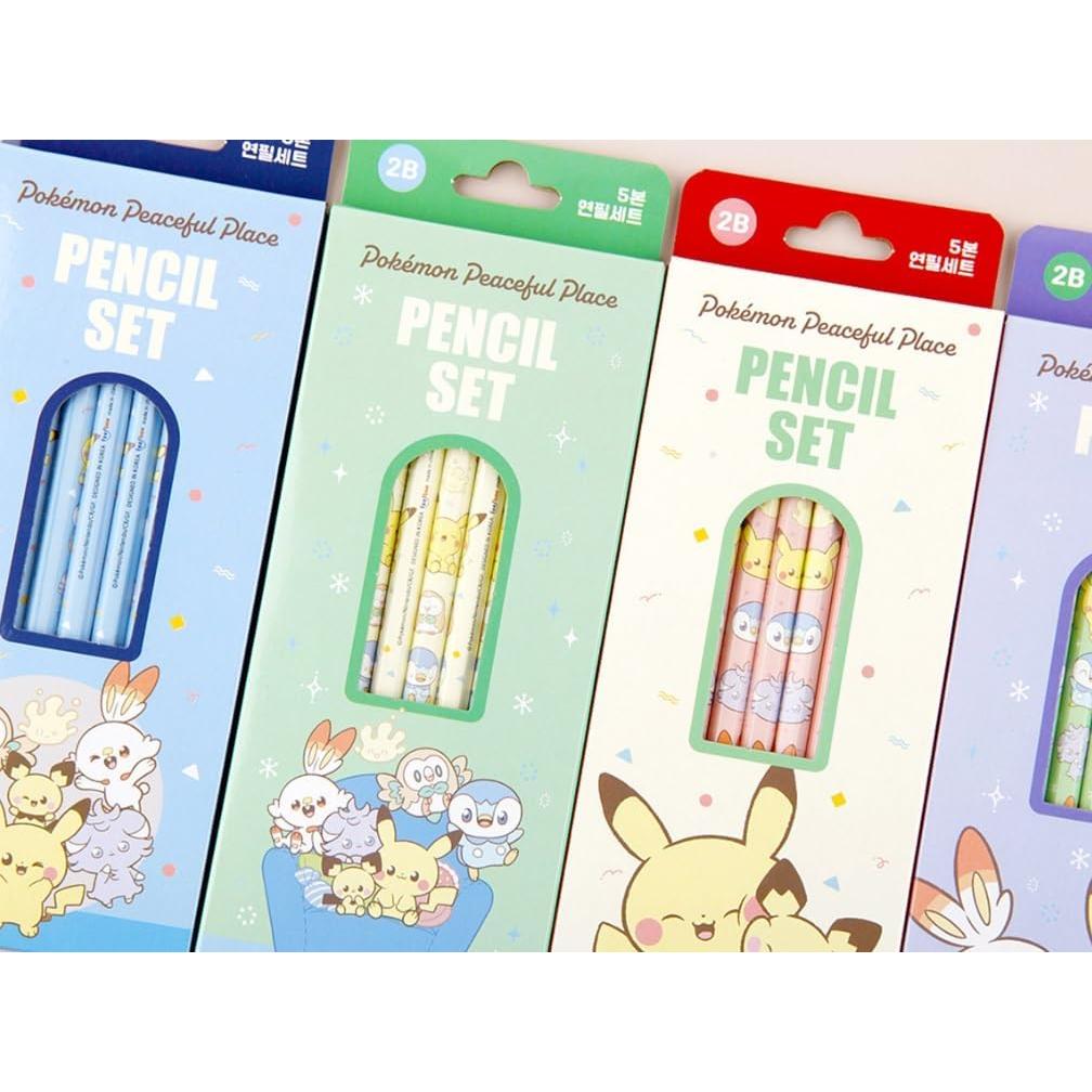 Lápices de Madera Pikachu 2B Hexagonal - Paquete de 10