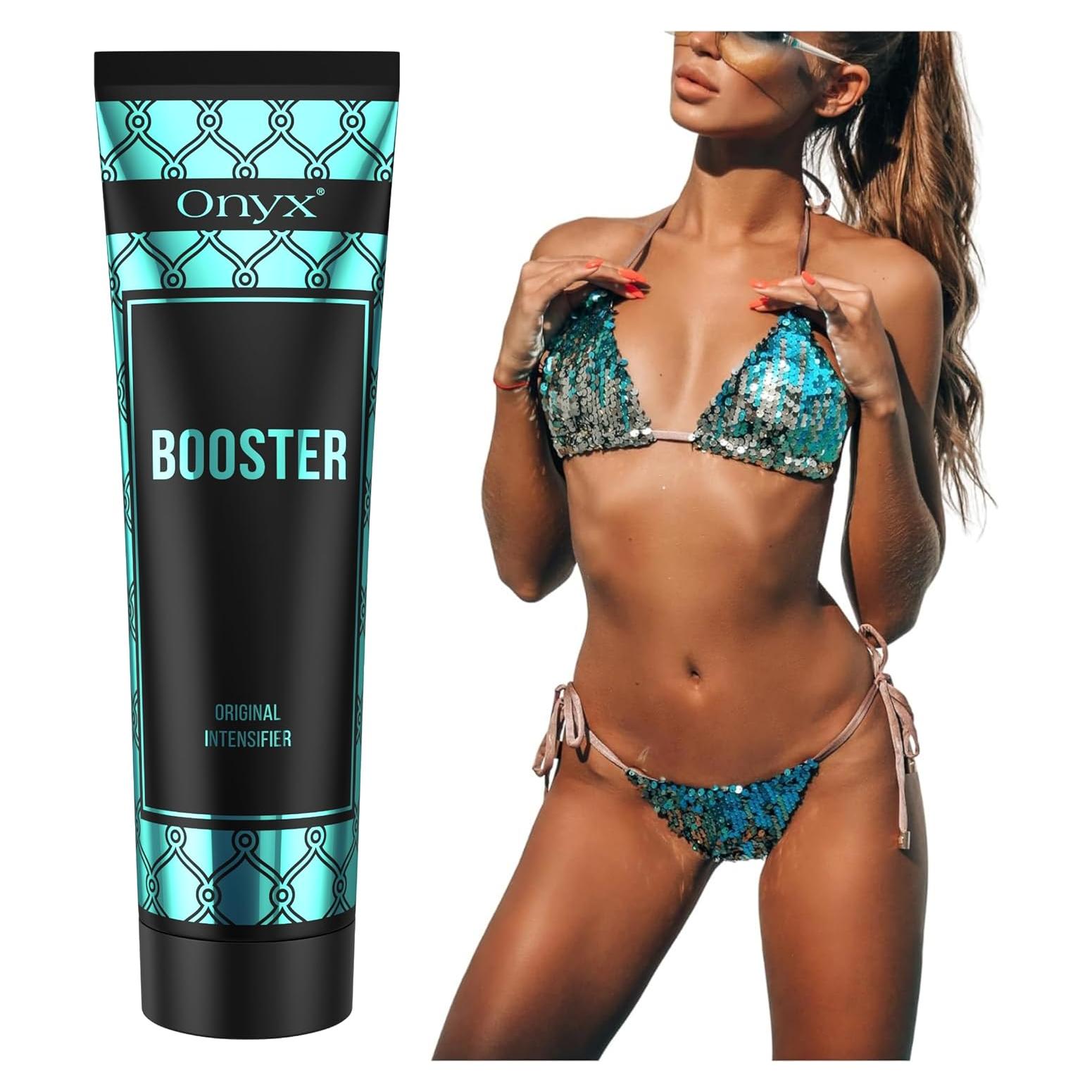 Loción Intensificadora de Bronceado Onyx Booster 150 ml - Acelerador Sin Bronceador