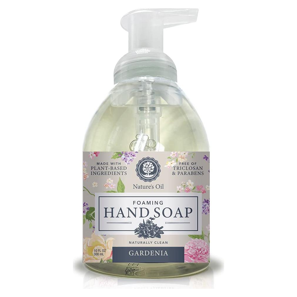 Jabón Espumoso de Manos Natural Gardenia 295 ml - Sin Parabenos