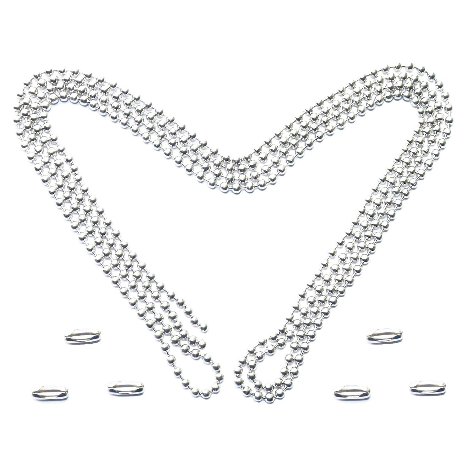 Cadena de Tirar para Ventilador de Techo 1.5m Acero Inoxidable