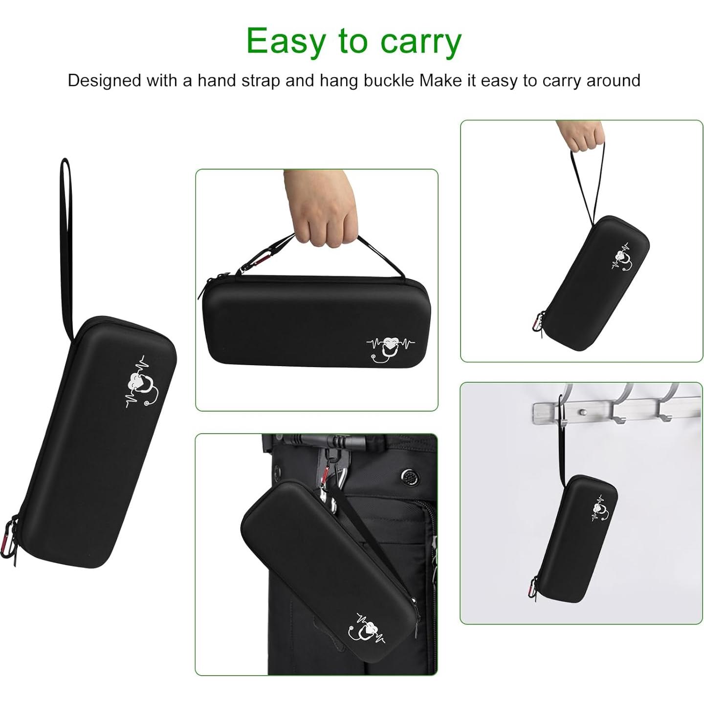 Funda Dura para Estetoscopio Opoway Negra - Compatible 3M Littmann