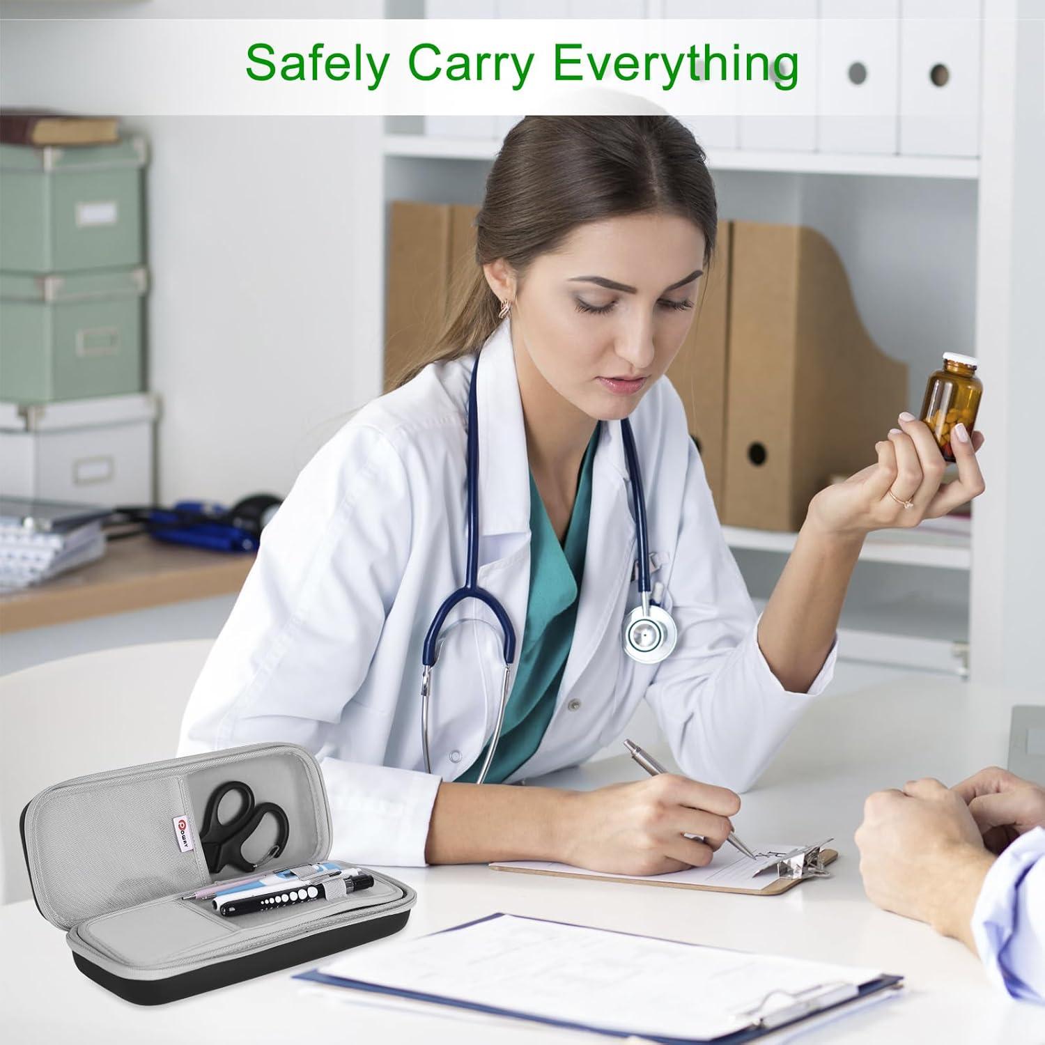 Funda Dura para Estetoscopio Opoway Negra - Compatible 3M Littmann