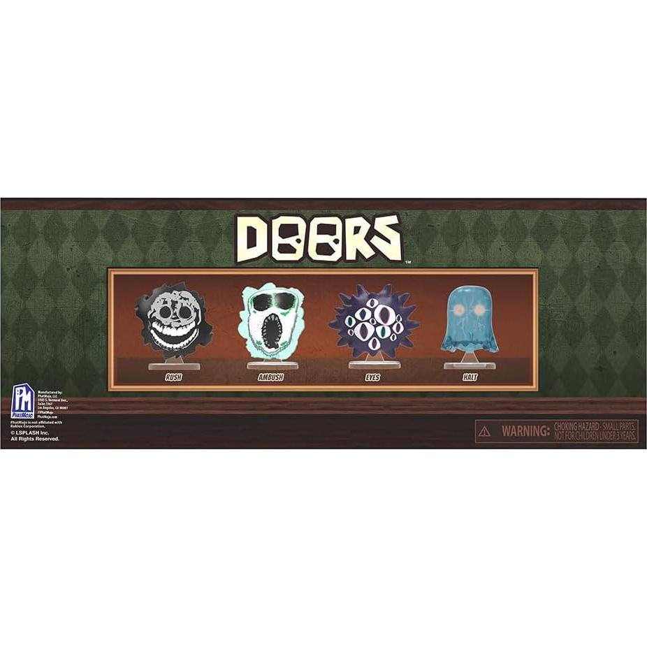 Minifiguras Flotantes del Hotel 4-Pack Doors - Brillan en la Oscuridad