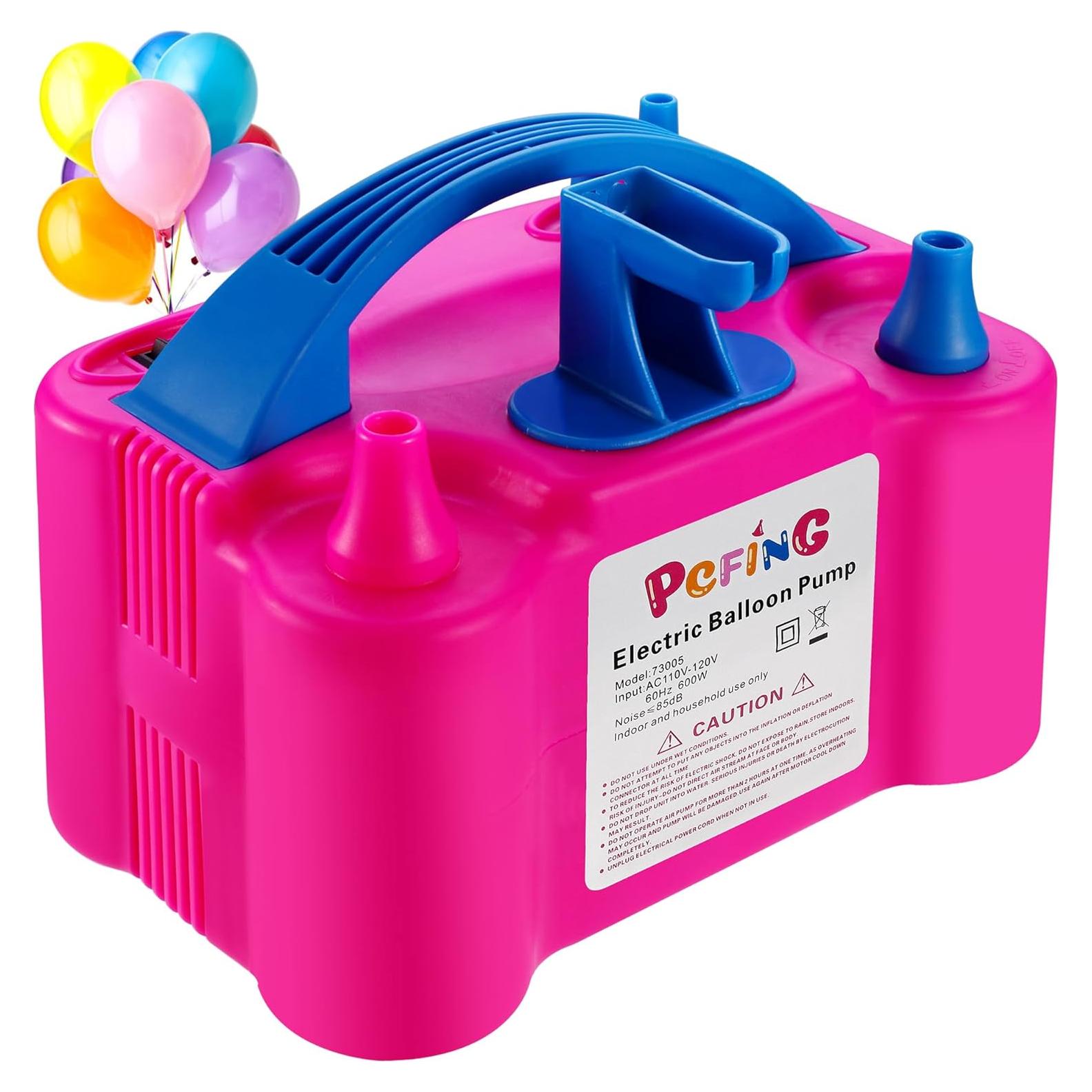 Bomba Eléctrica de Globos PCFING 1.07 kg Doble Boquilla