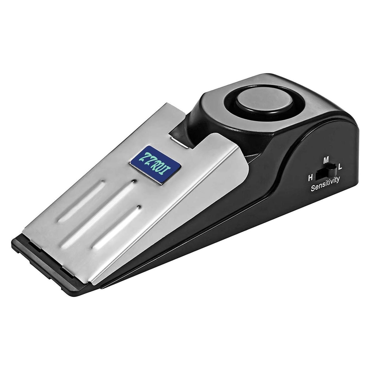 Alarma de Puerta ZZRUI 120dB Portátil con Tope Antideslizante