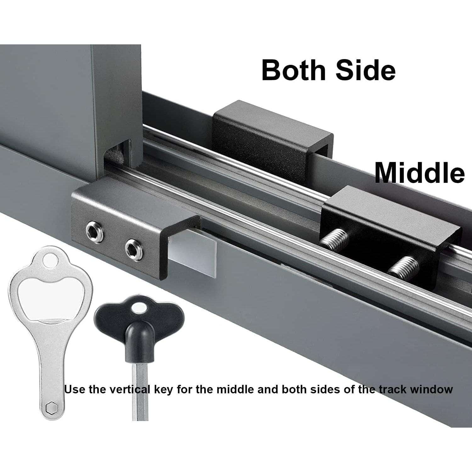 Bloques de Ventana Deslizantes PENMAMA - 8 Juegos de Seguridad