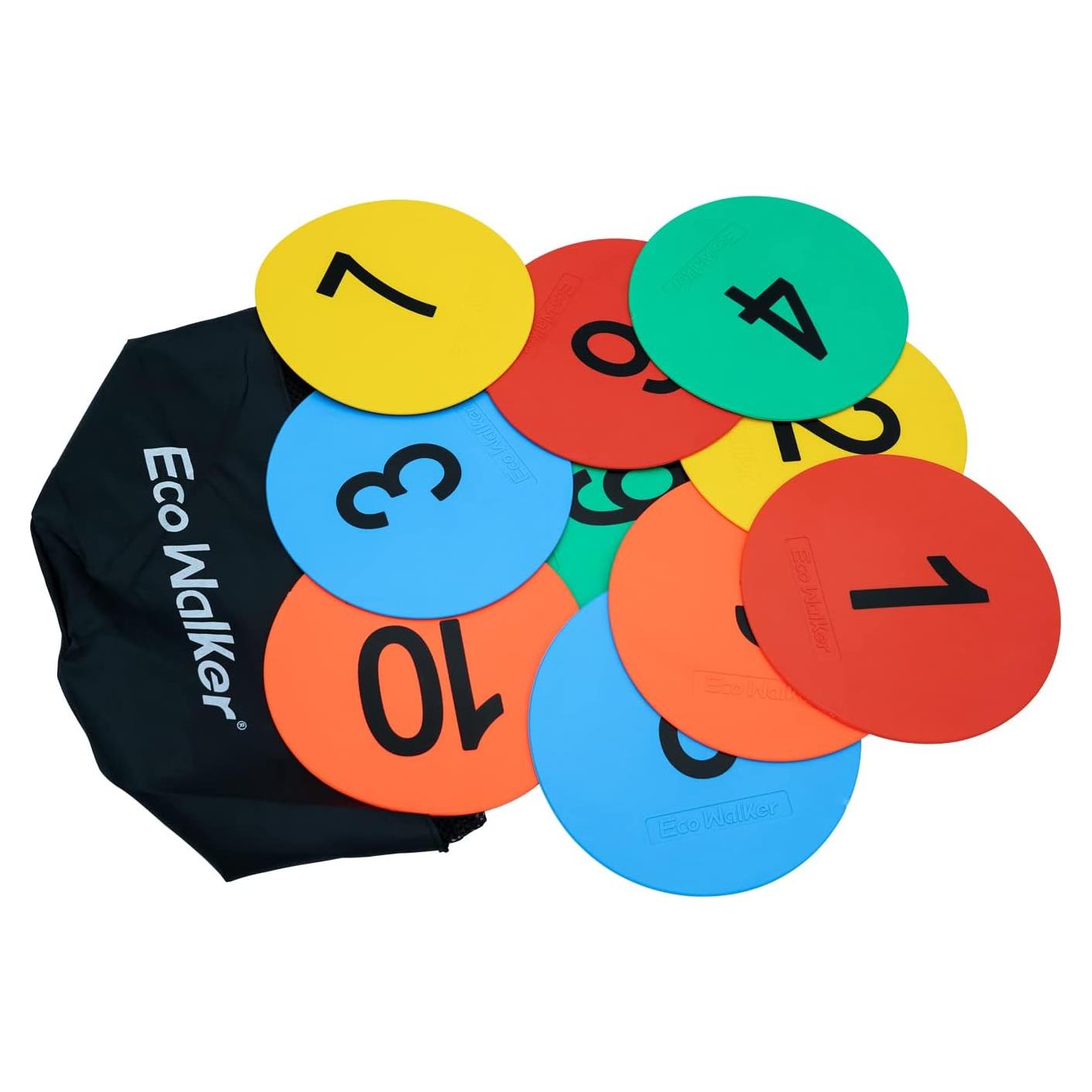 Marcadores Antideslizantes Eco Walker 10 Unidades 15 cm