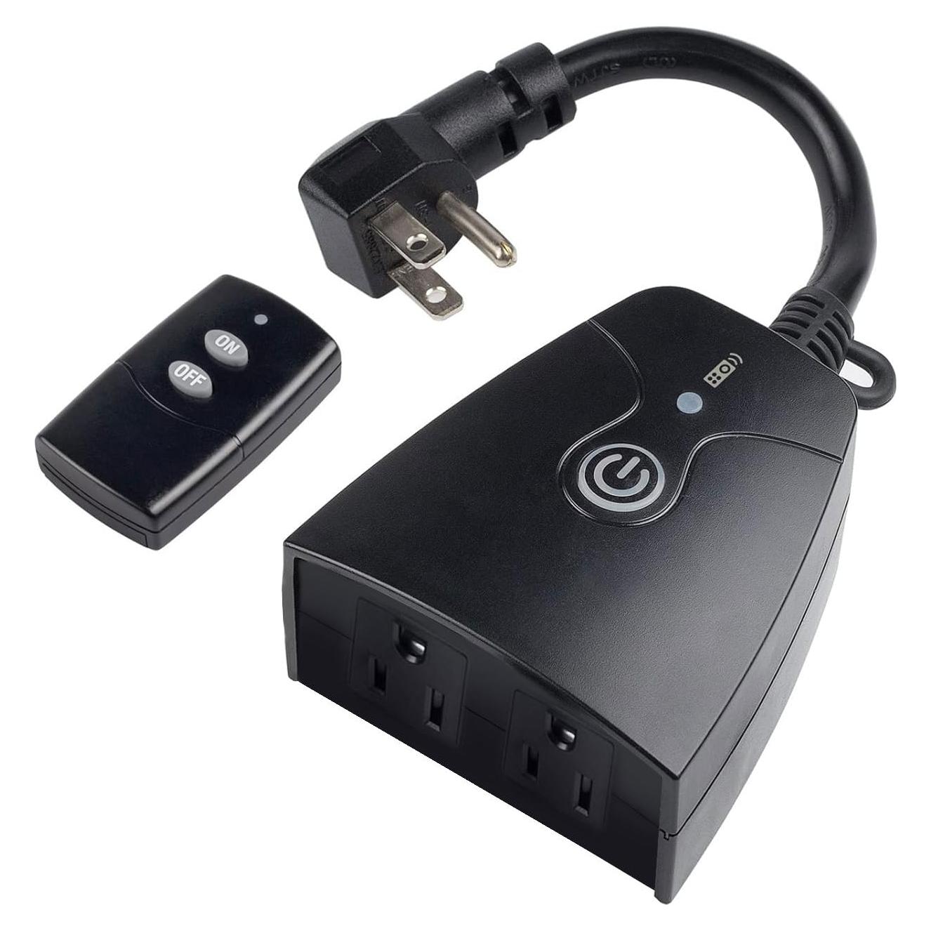 Enchufe de Control Remoto HBN para Exterior 15A 30m