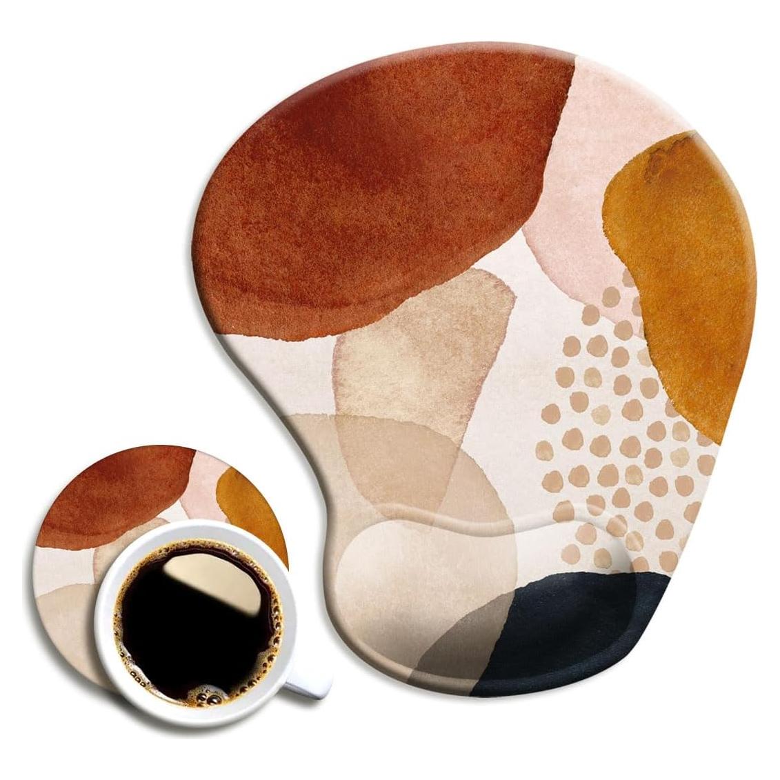 Alfombrilla de Ratón Ergonómica DOOKE con Soporte para Muñeca