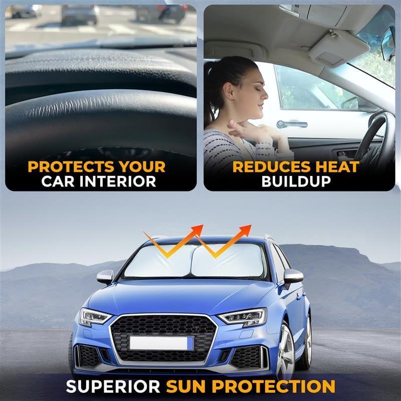 Sombra Solar EcoNour para Parabrisas Mediana 71x79 cm