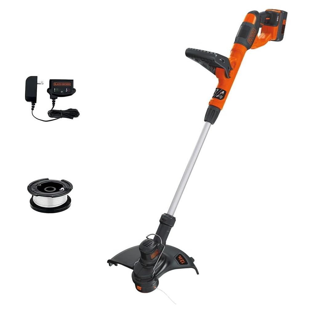 Desmalezadora y Bordeadora Inalámbrica BLACK+DECKER 40V 33cm