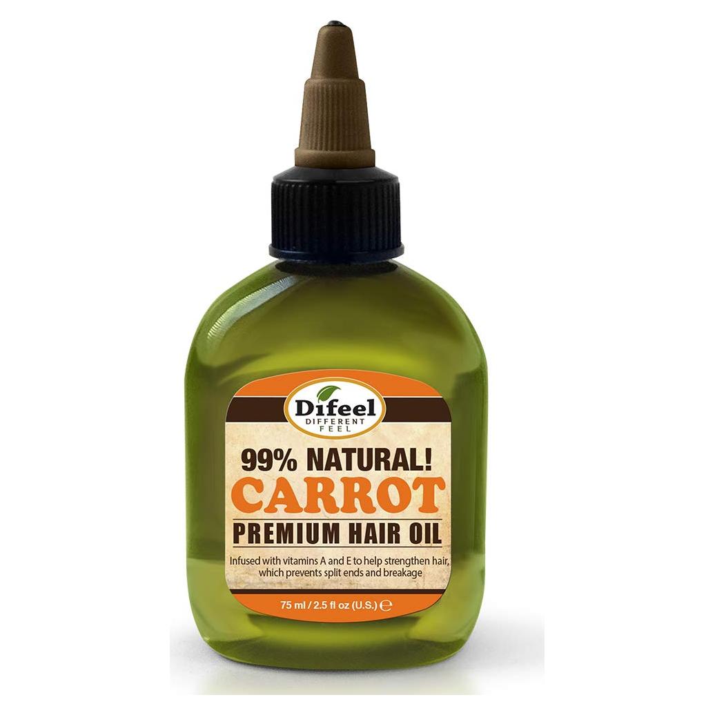 Aceite Natural para el Cabello Difeel Zanahoria 70.9g Vitaminas A y E