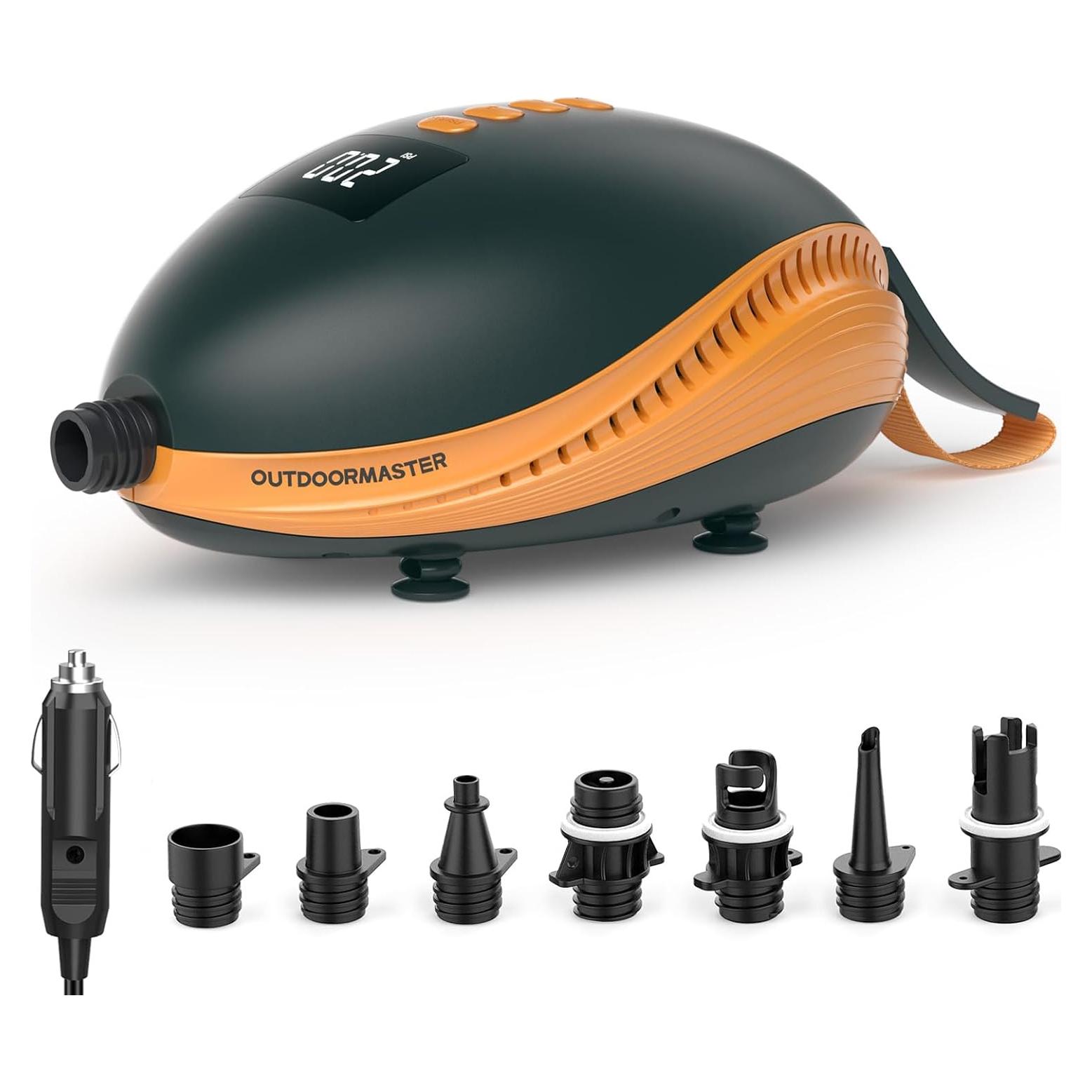 Bomba Eléctrica OutdoorMaster Dolphin 20 PSI Portátil