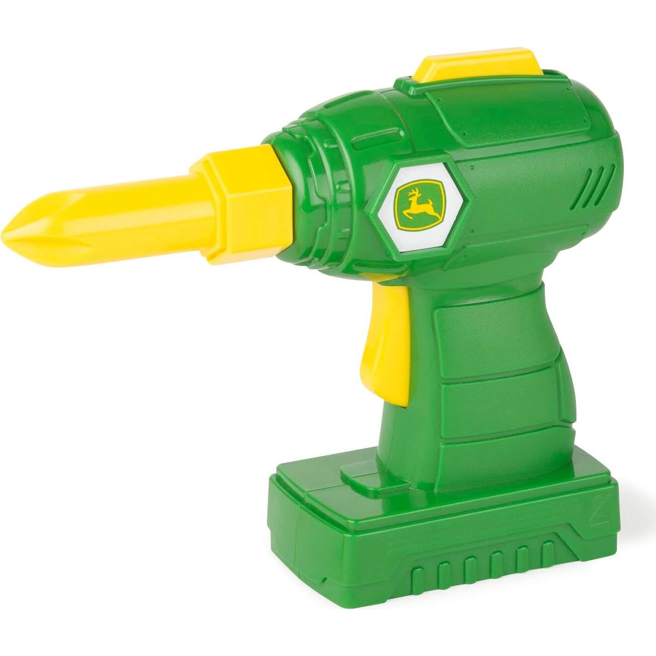 Juguete de Construcción John Deere Tractor Johnny 16 Piezas