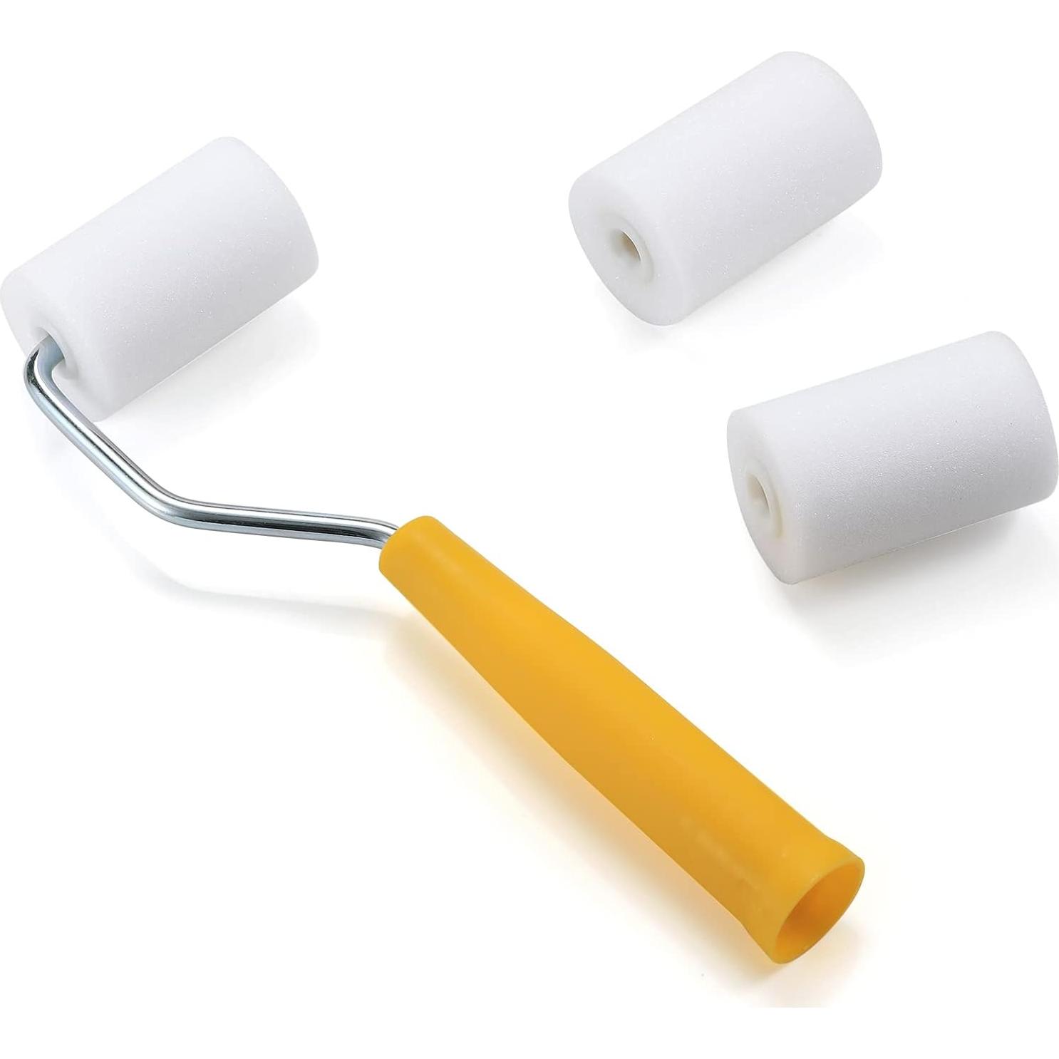 Rodillo de Pintura Mini Nanja 2" con 6 Recambios y Bandeja