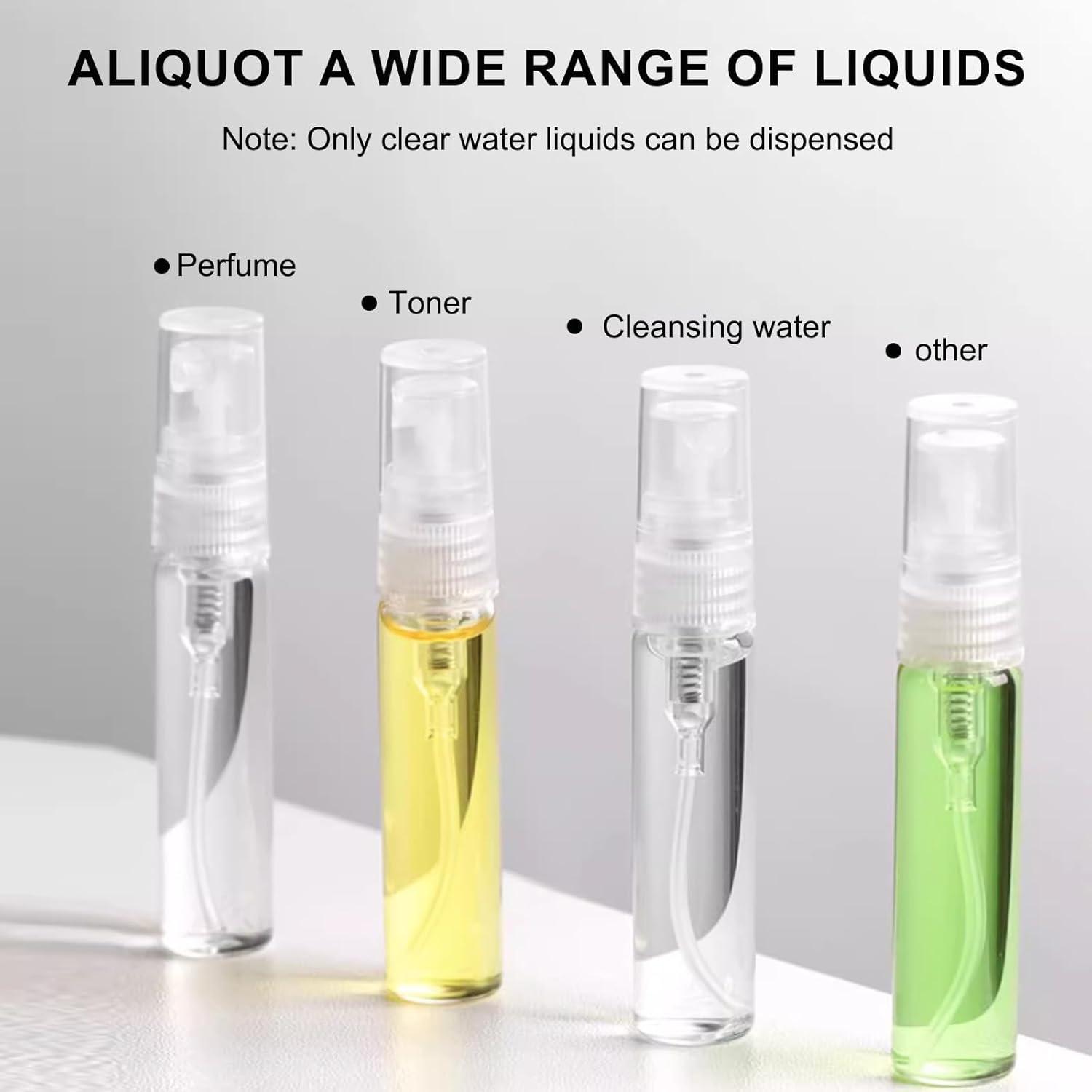 Botellas de Spray Mini Rellenables AxiyanX 5ml - 10 Pcs