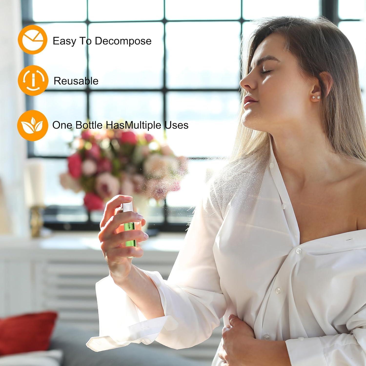 Botellas de Spray Mini Rellenables AxiyanX 5ml - 10 Pcs