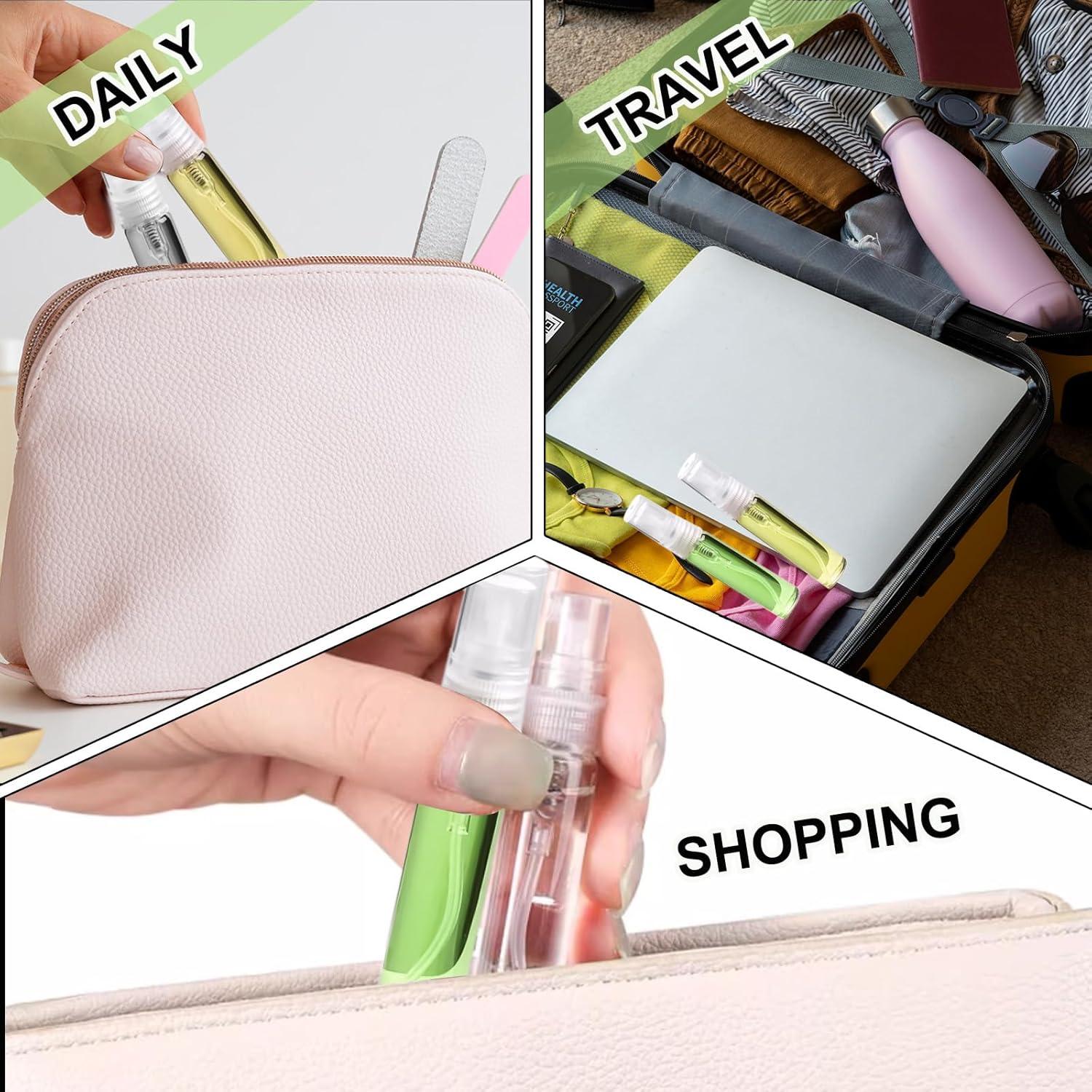 Botellas de Spray Mini Rellenables AxiyanX 5ml - 10 Pcs