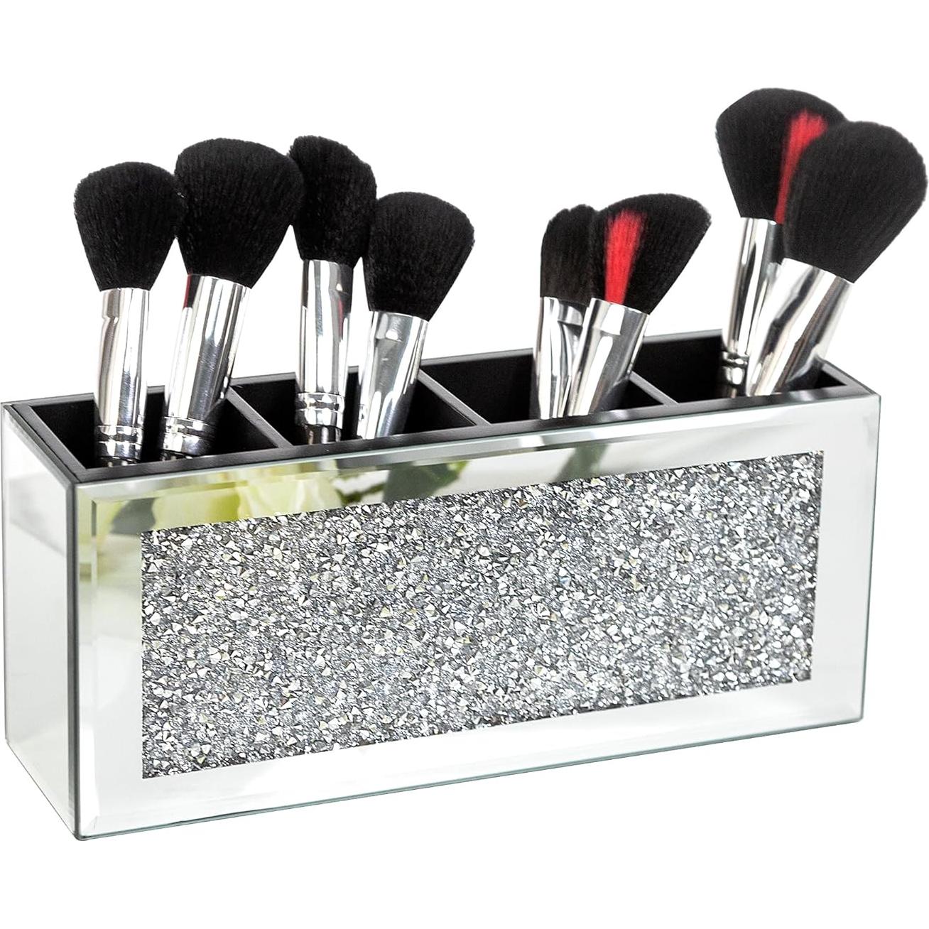 Organizador de Maquillaje SHYFOY 4 Compartimentos Espejado