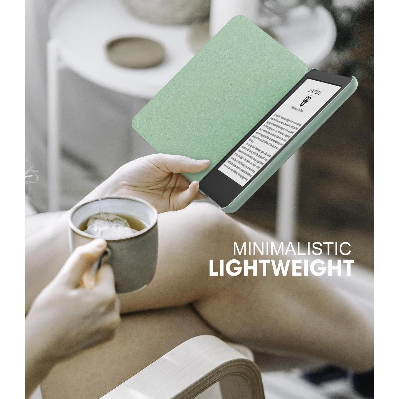 Funda MoKo para Kindle 11ª Gen 2024/2022 Verde Agave