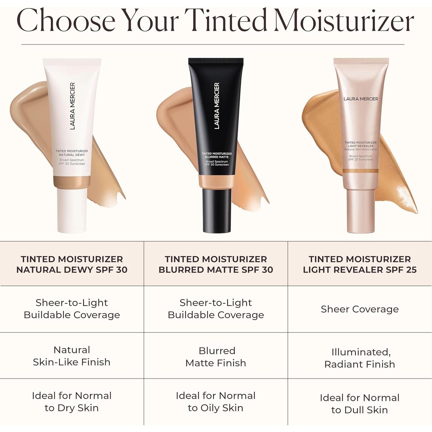 Hidratante Tinte Revelador de Luz Laura Mercier 2W1 Natural