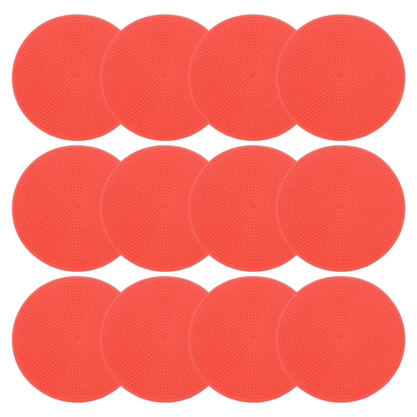 Marcadores de Piso Antideslizantes PATIKIL 10 cm - 12 Piezas