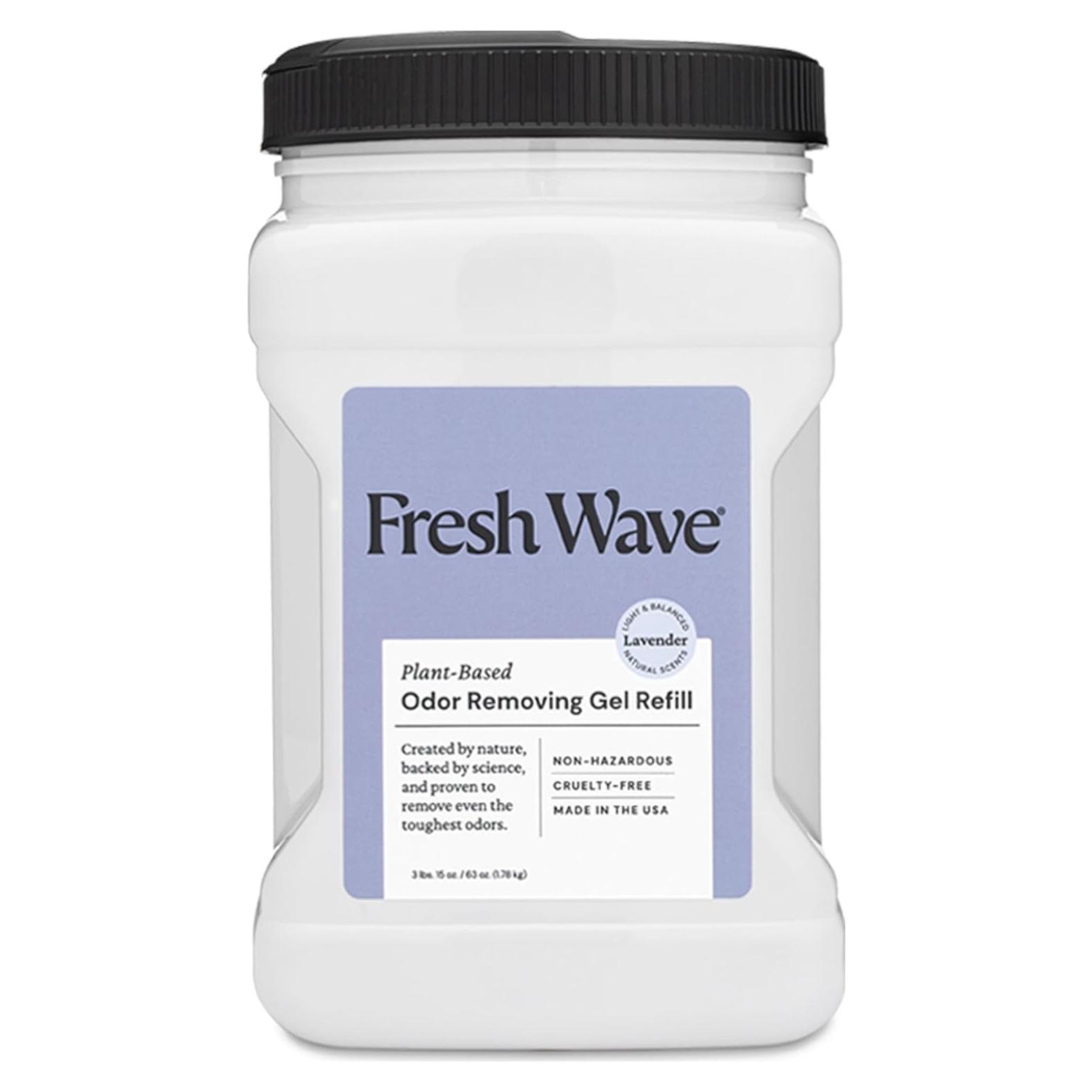Recarga Gel Eliminador de Olores Fresh Wave Lavanda 1.89L