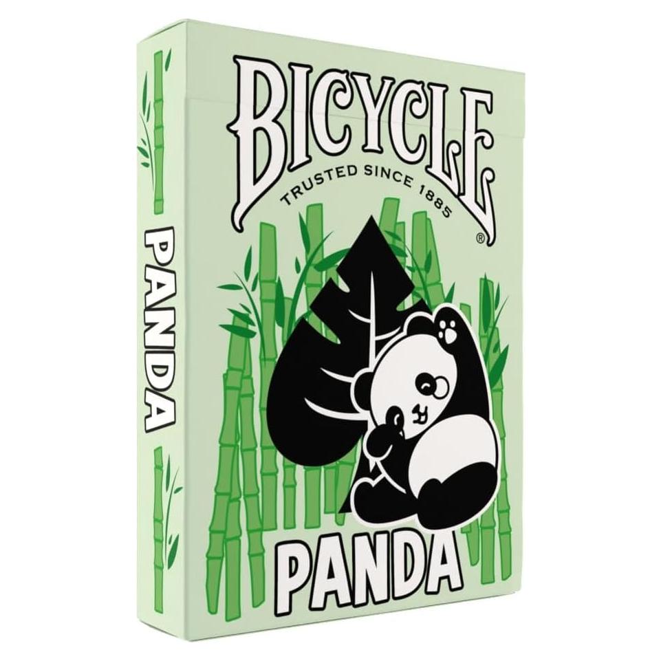 Cartas de Juego Panda Bicycle - Baraja de Animales Lindos