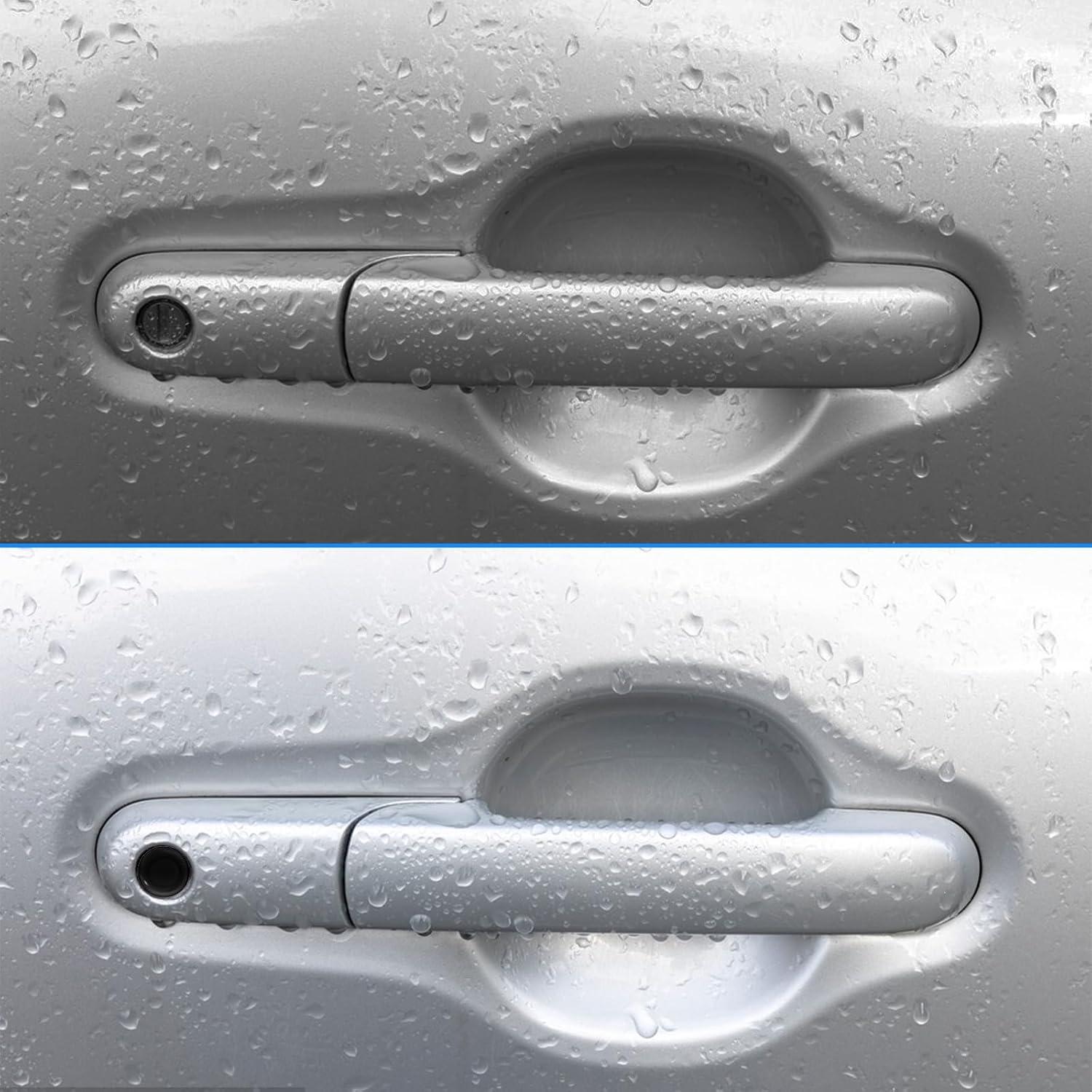 Cubierta Protectora de Agujero de Llave TIESOME 8 Pcs Negro