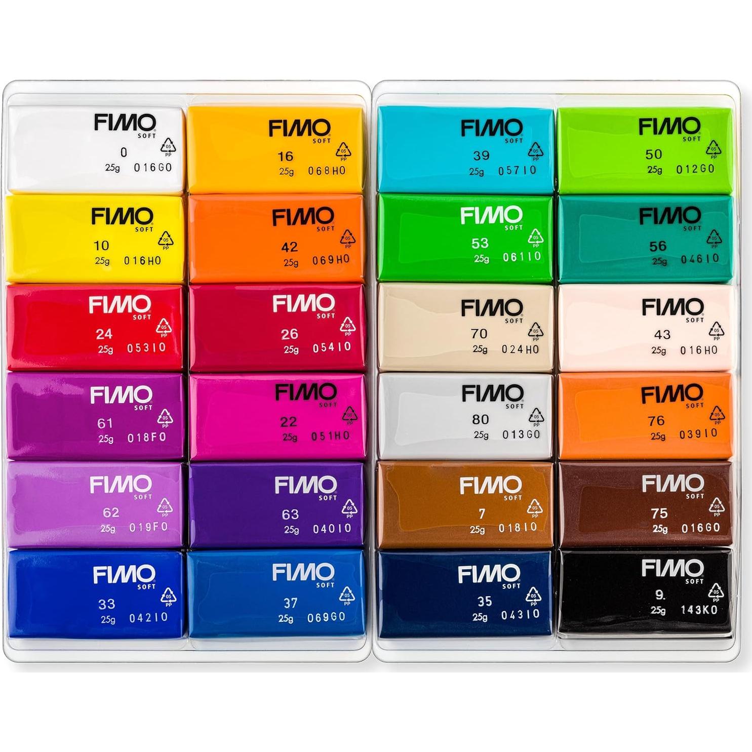 Arcilla para Modelar FIMO Staedtler 8023 C24-1, 24 Colores