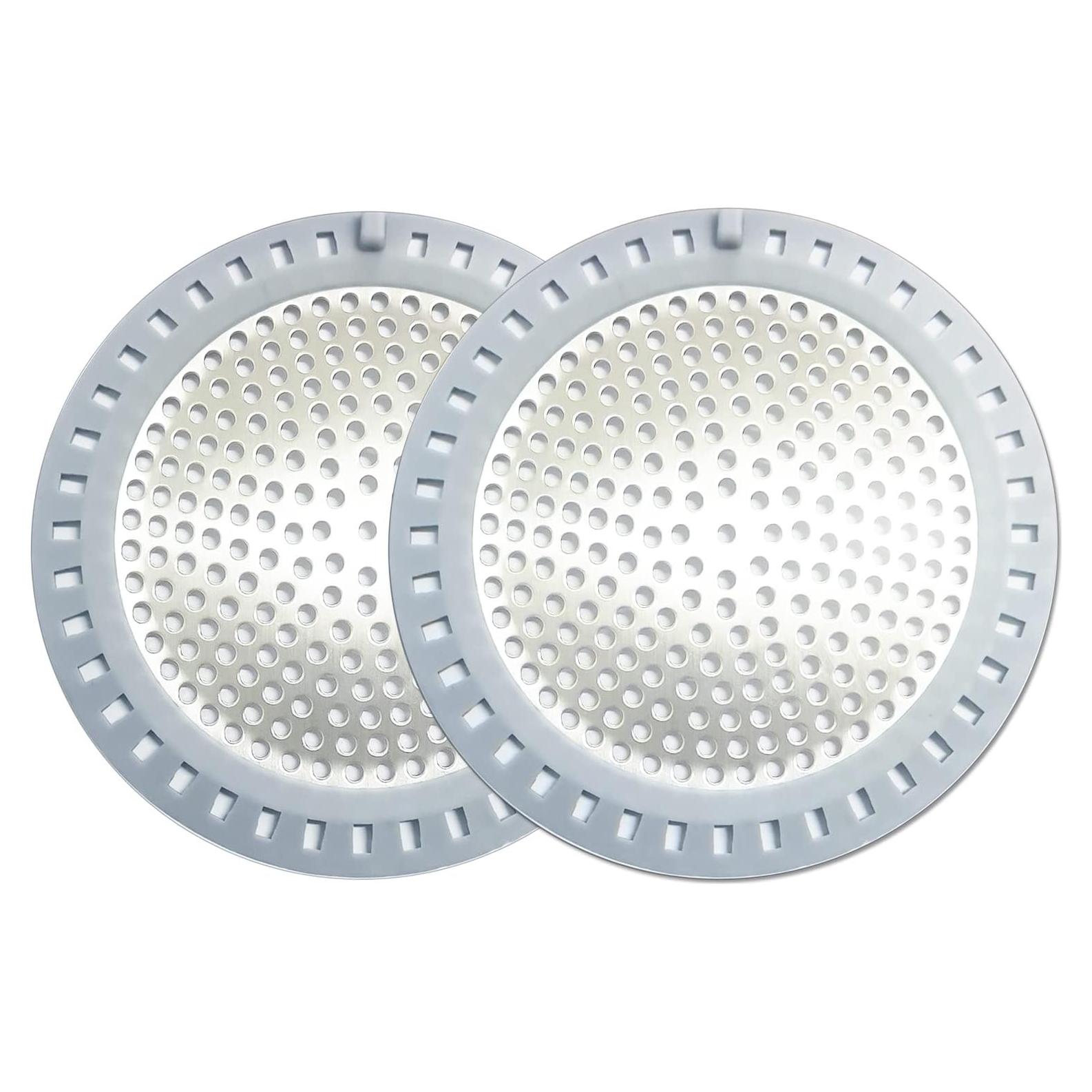 Cernidor de Drenaje Seatery 2 Piezas Acero Inoxidable