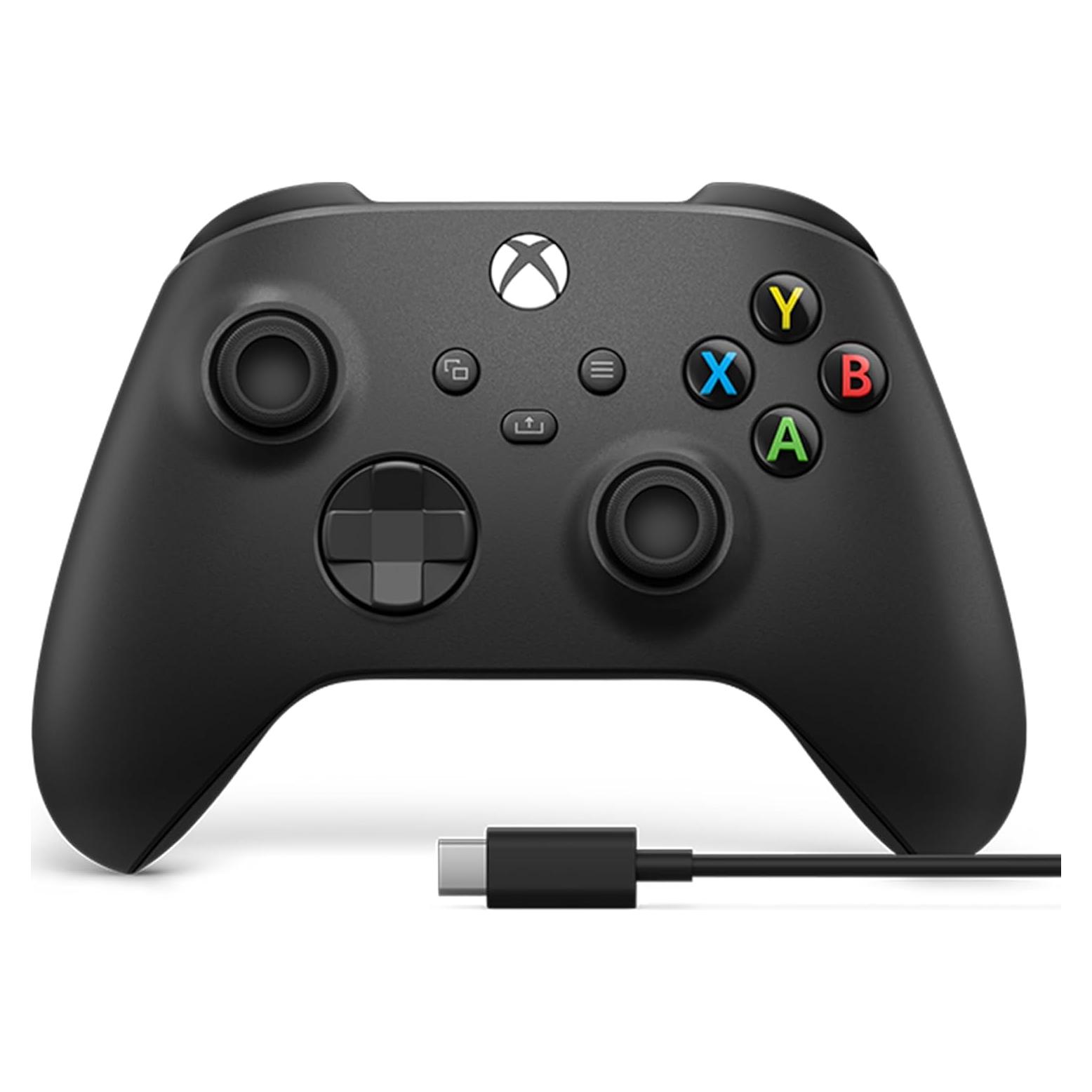 Controlador Inalámbrico Xbox Microsoft + Cable USB-C 2.74m