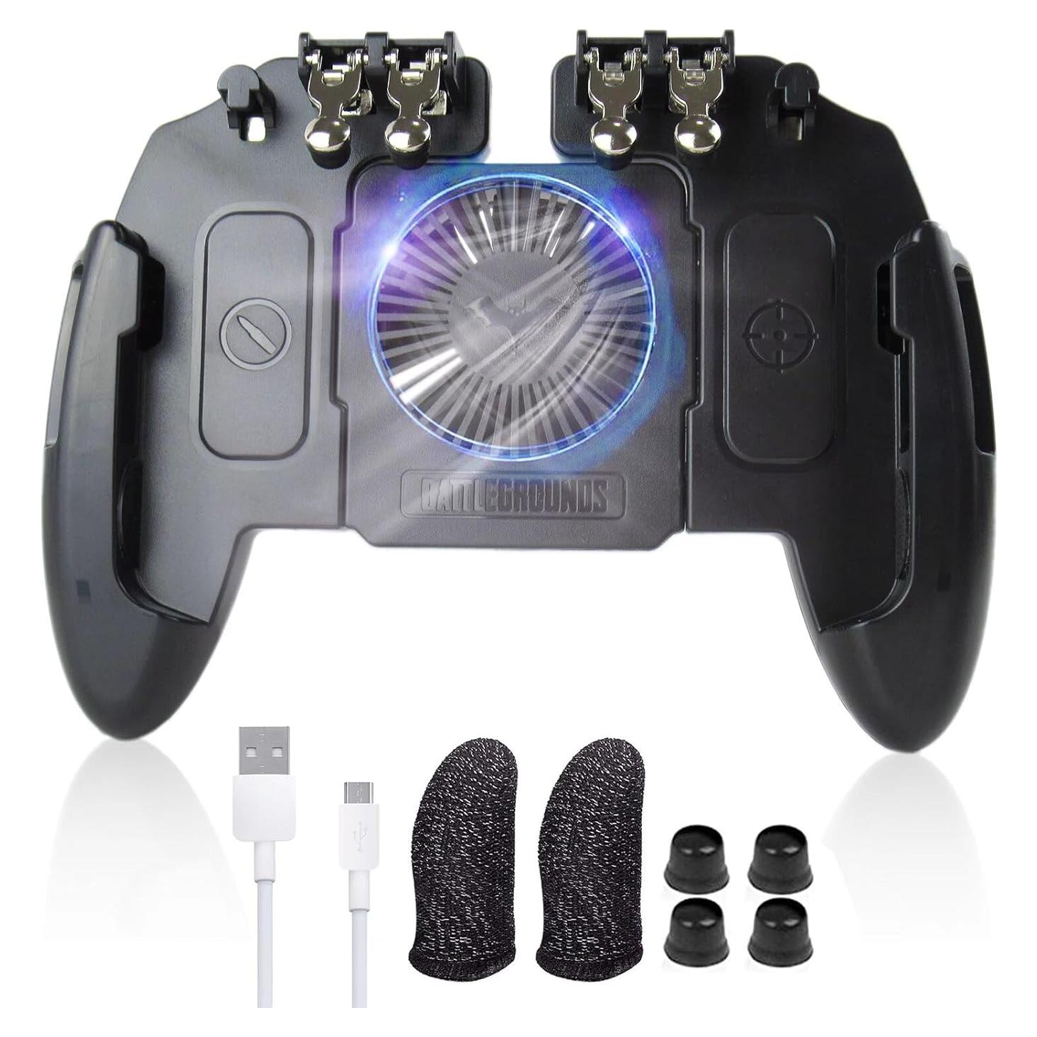 Controlador de Juego USonline911 con Ventilador Enfriador para Móvil