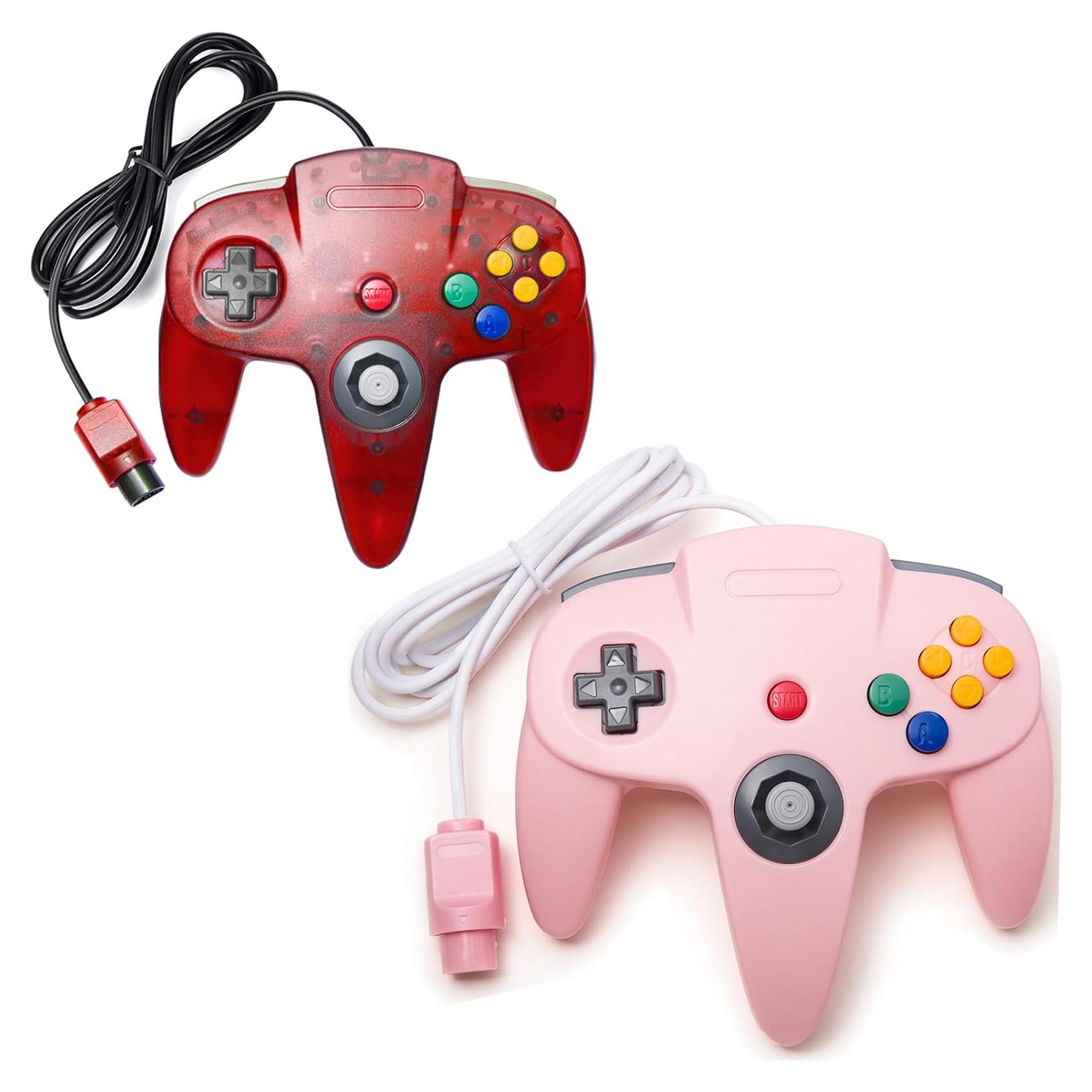 Controlador Retro KIWITATA para Nintendo 64 con Cable 1.83m