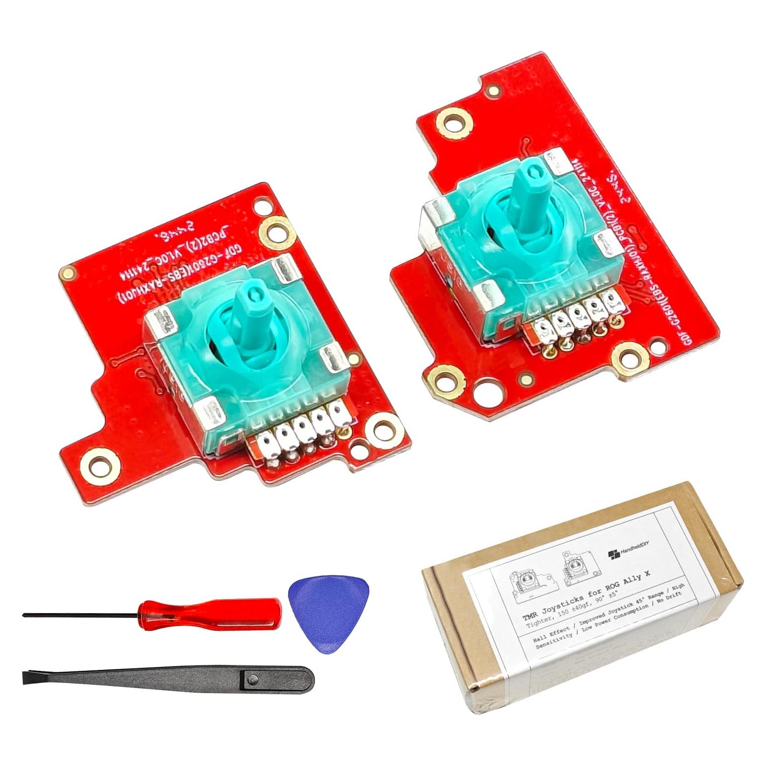 Joystick TMR Hall HandheldDIY para ROG Ally X - Cero Deriva y Calibración Fácil
