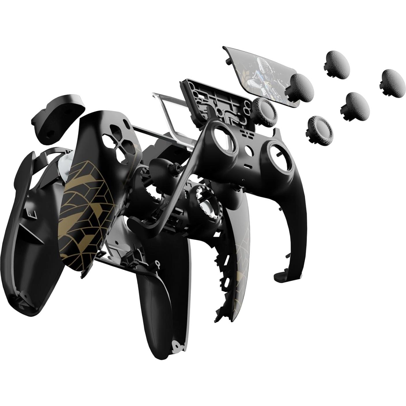 Carcasa Frontal Personalizada CHARM FOCUS para PS5 Escuadrón Sombra