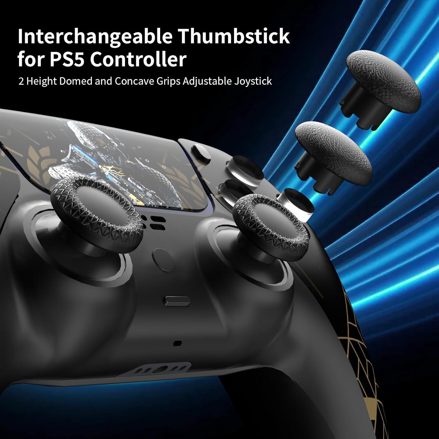 Carcasa Frontal Personalizada CHARM FOCUS para PS5 Escuadrón Sombra