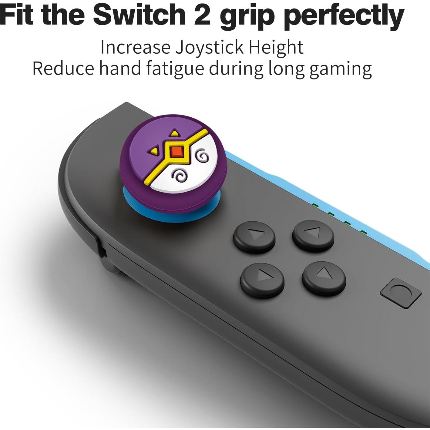 Tapas de Pulgar Deberlain para Nintendo Switch 2 - Silicona B-mix