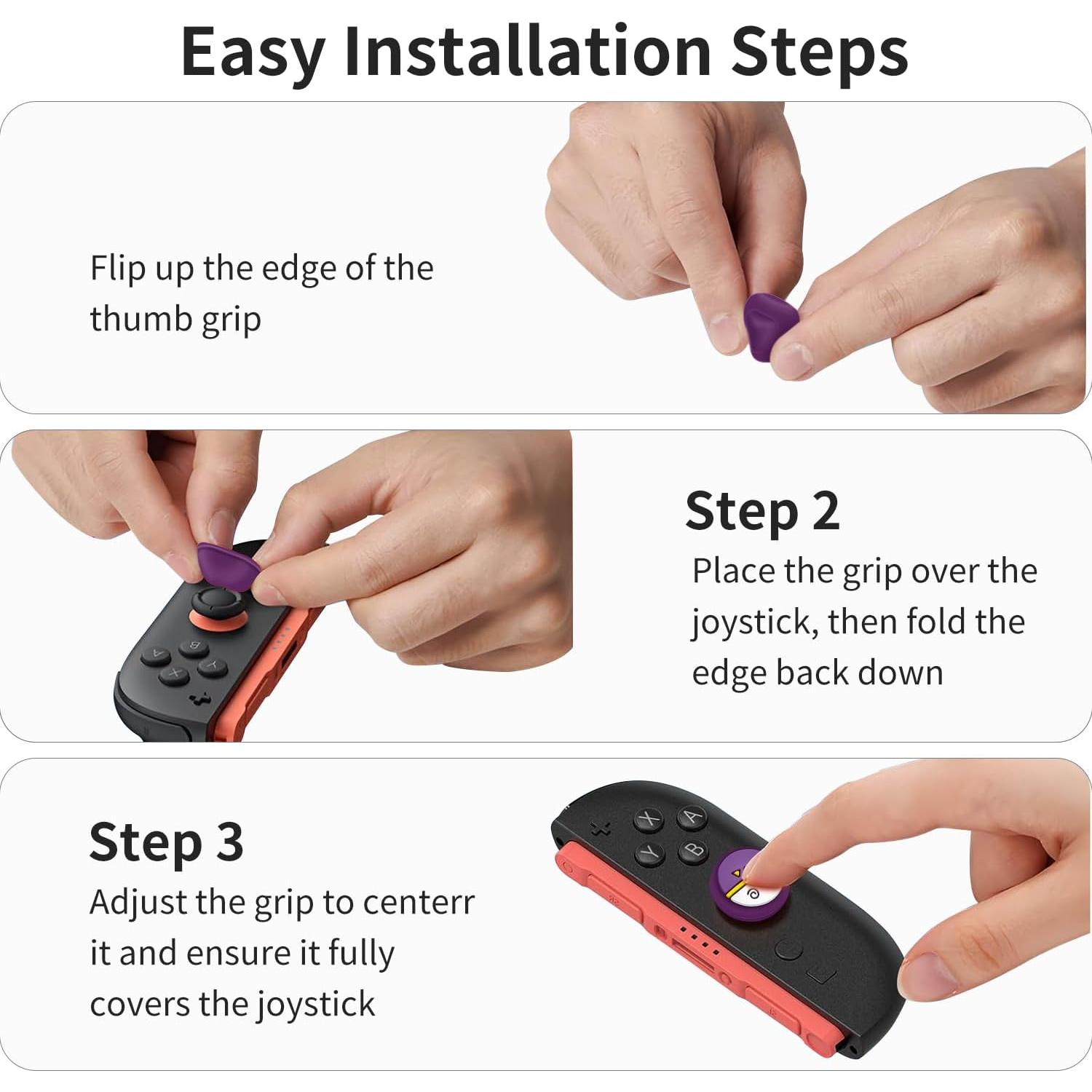 Tapas de Pulgar Deberlain para Nintendo Switch 2 - Silicona B-mix