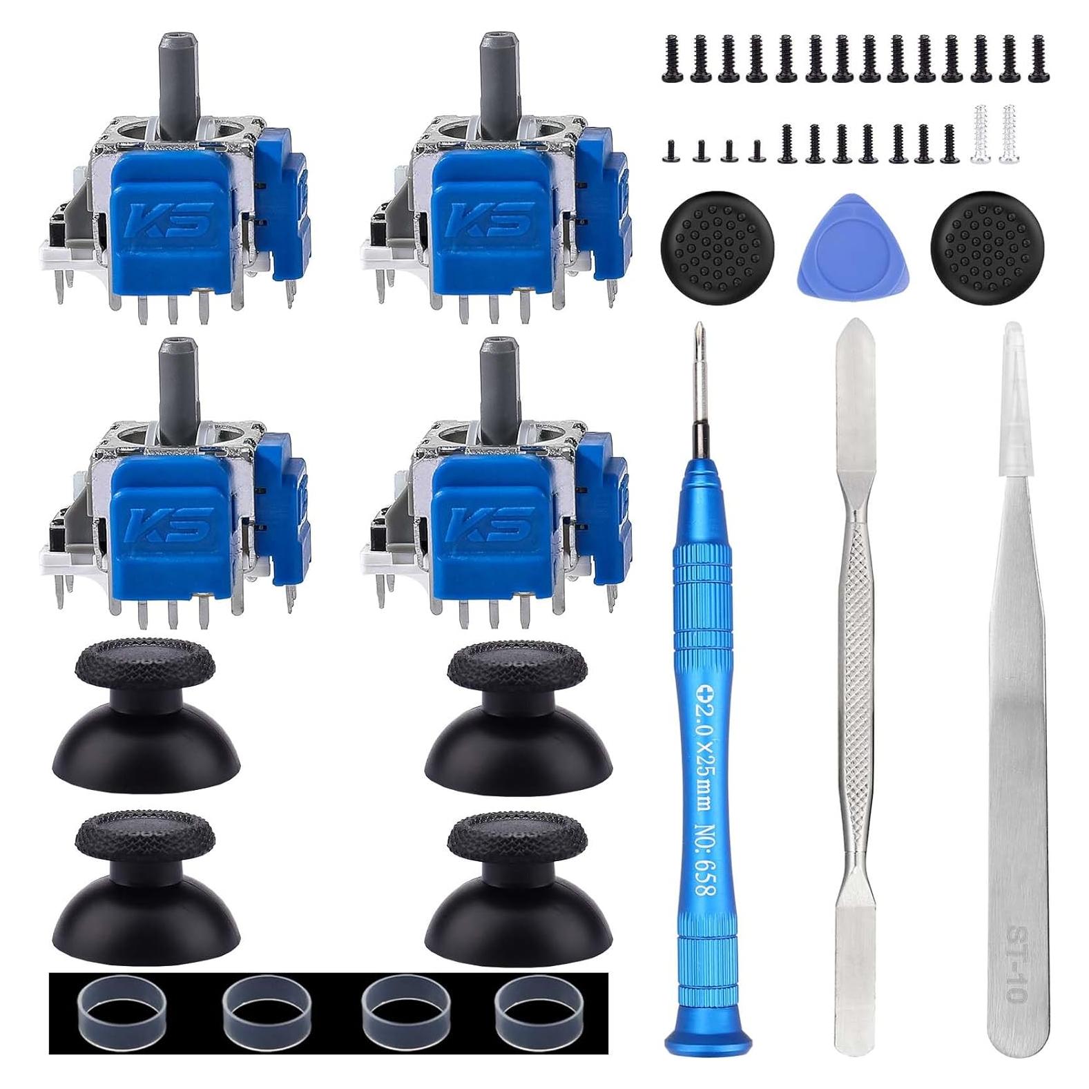 Ikpek 4 Joysticks Reemplazo TMR para Controlador PS5