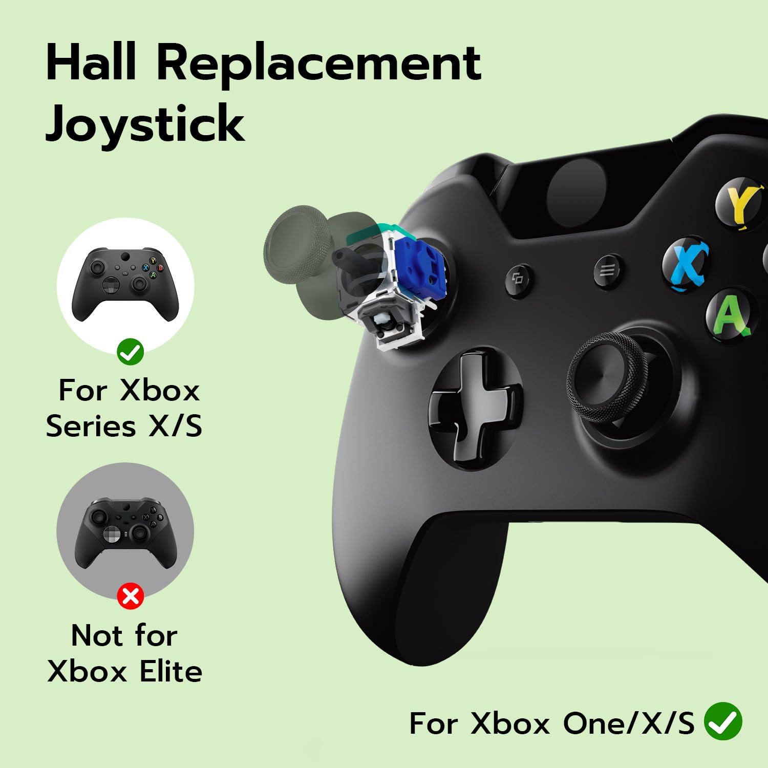 Joystick de Efecto Hall Mcbazel para Xbox Series X/S y One - Kit de Reparación
