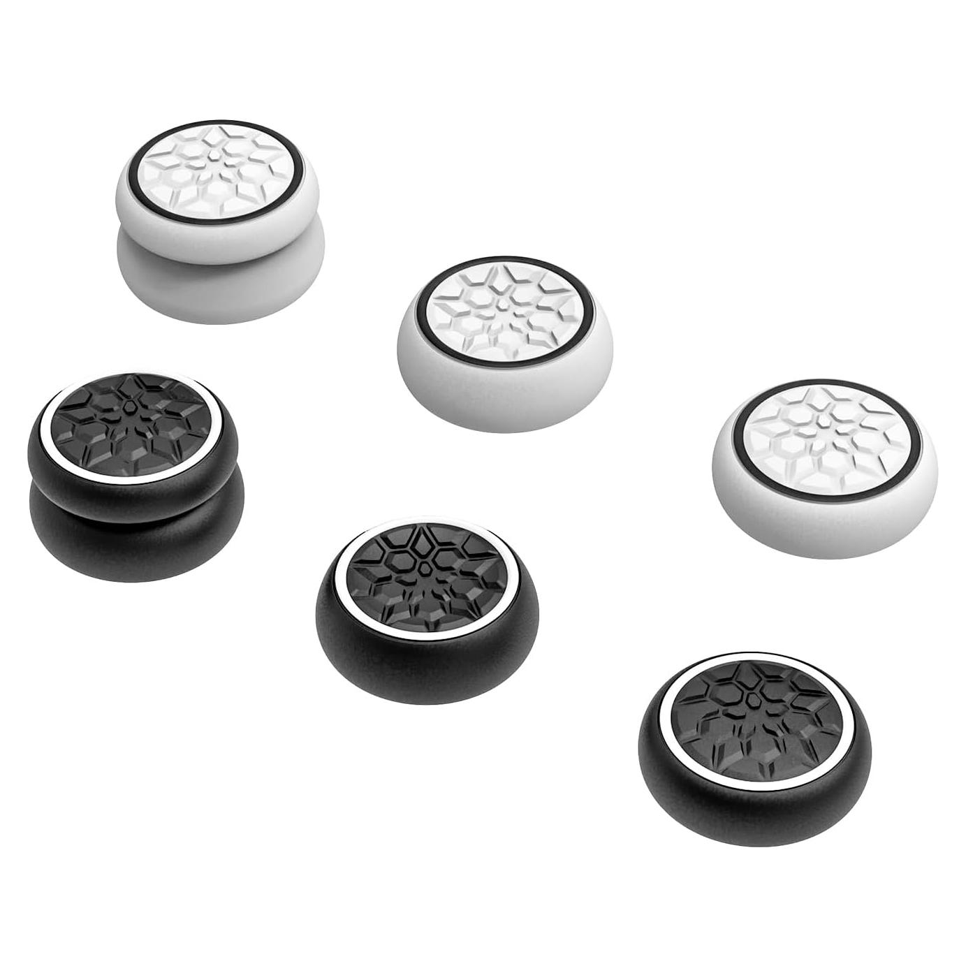 Tapas de Joystick AMOACCESSORIES 6 Pzas Silicona Diamante PS5 PS4 Xbox