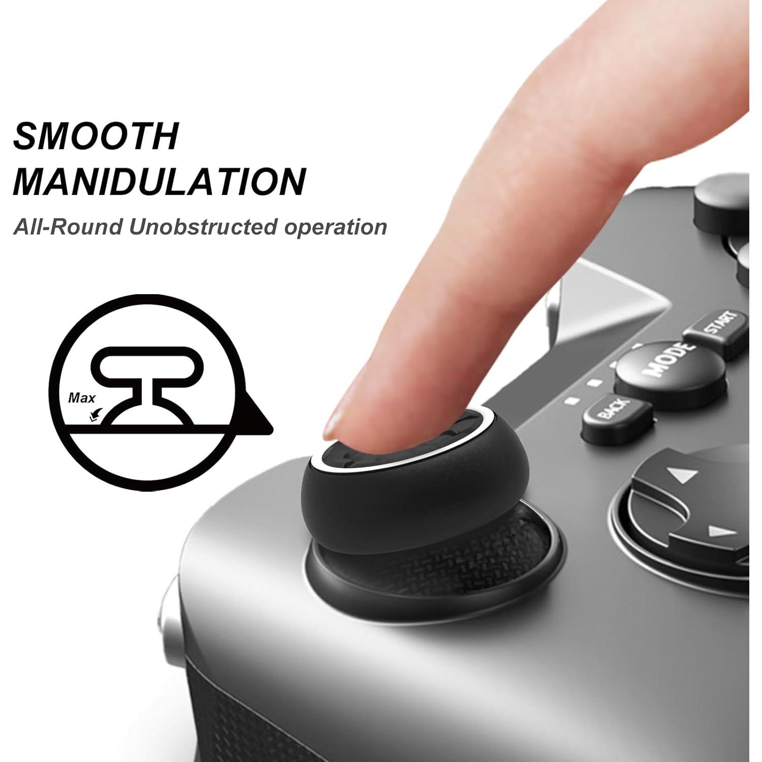 Tapas de Joystick AMOACCESSORIES 6 Pzas Silicona Diamante PS5 PS4 Xbox