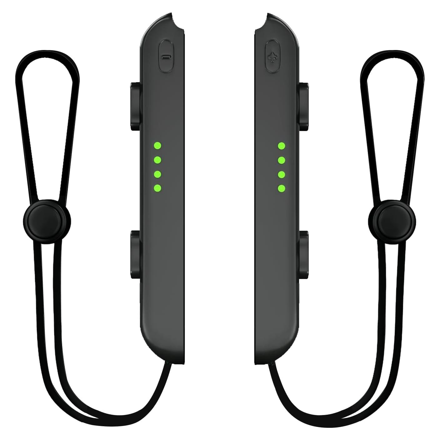 Correa de Muñeca Lonxmovs para Joycon Switch - Ajustable Negro