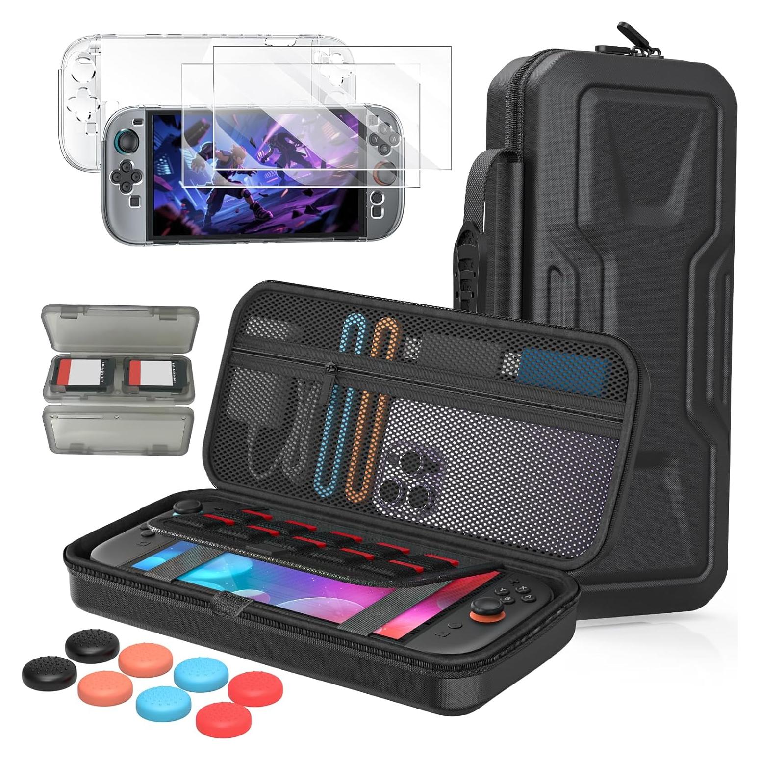 Estuche de Accesorios Nintendo Switch 2 FYOUNG con 10 Ranuras