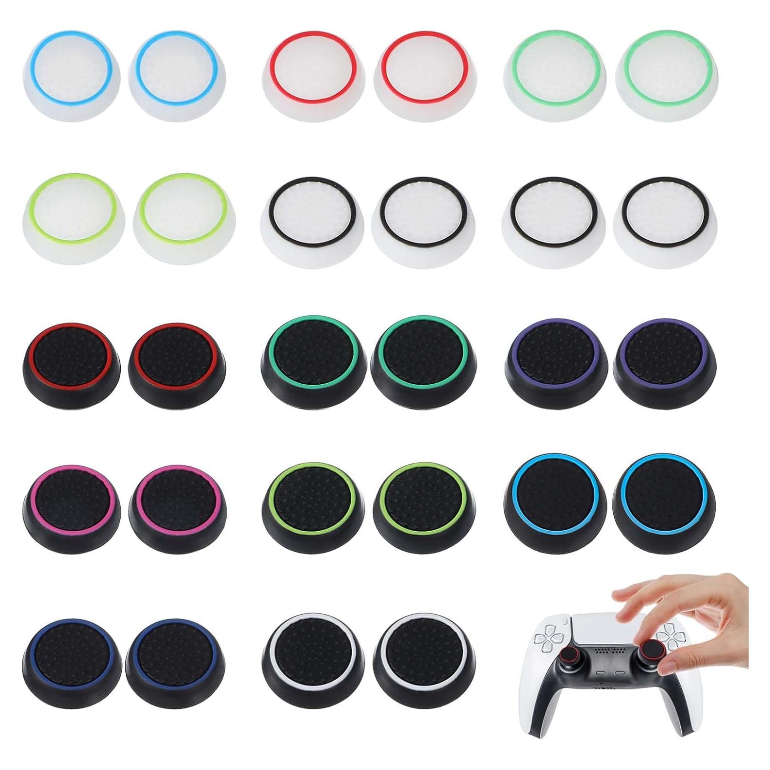 28 Tapas de Joystick Tucnoeu para PS4 y PS5 - Silicona Antideslizante
