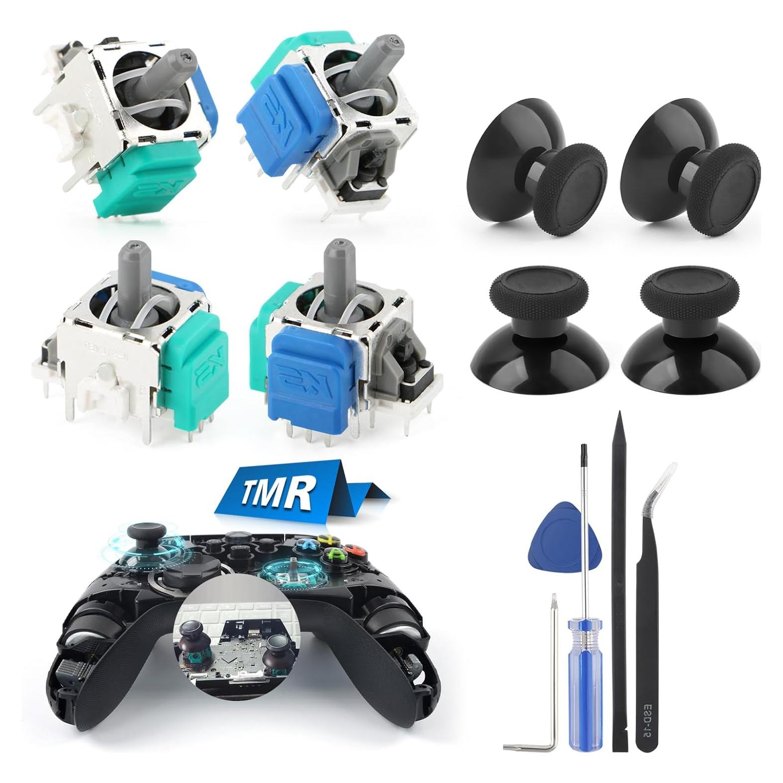 4 Joysticks Electromagnéticos TMR para Xbox One S/X YWLRONG